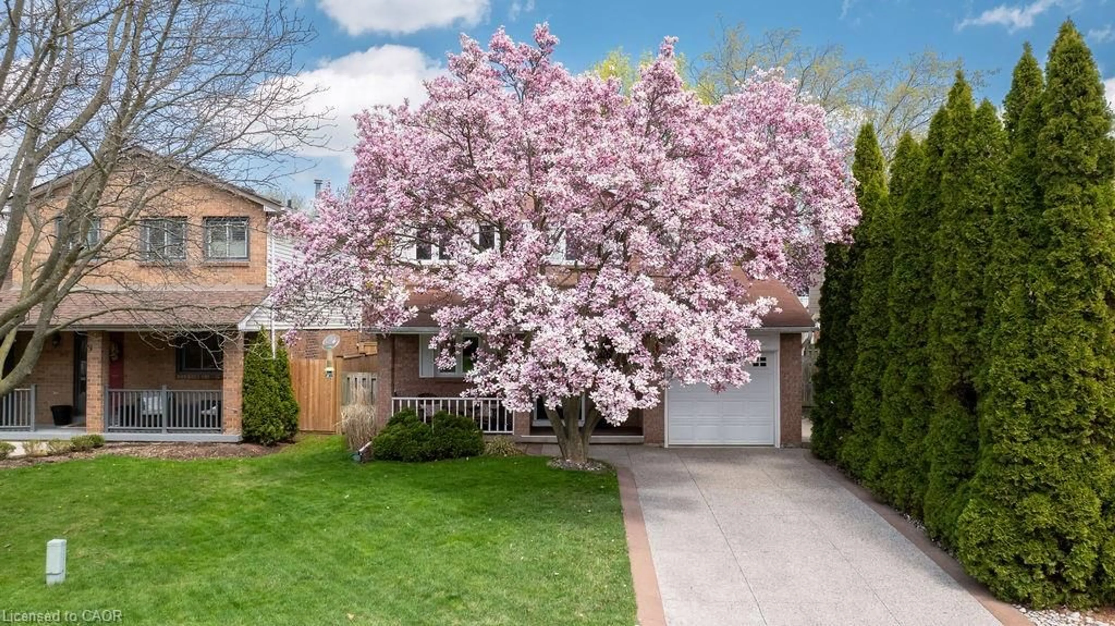 Home with brick exterior material, street for 161 Riverview St, Oakville Ontario L6L 5S2