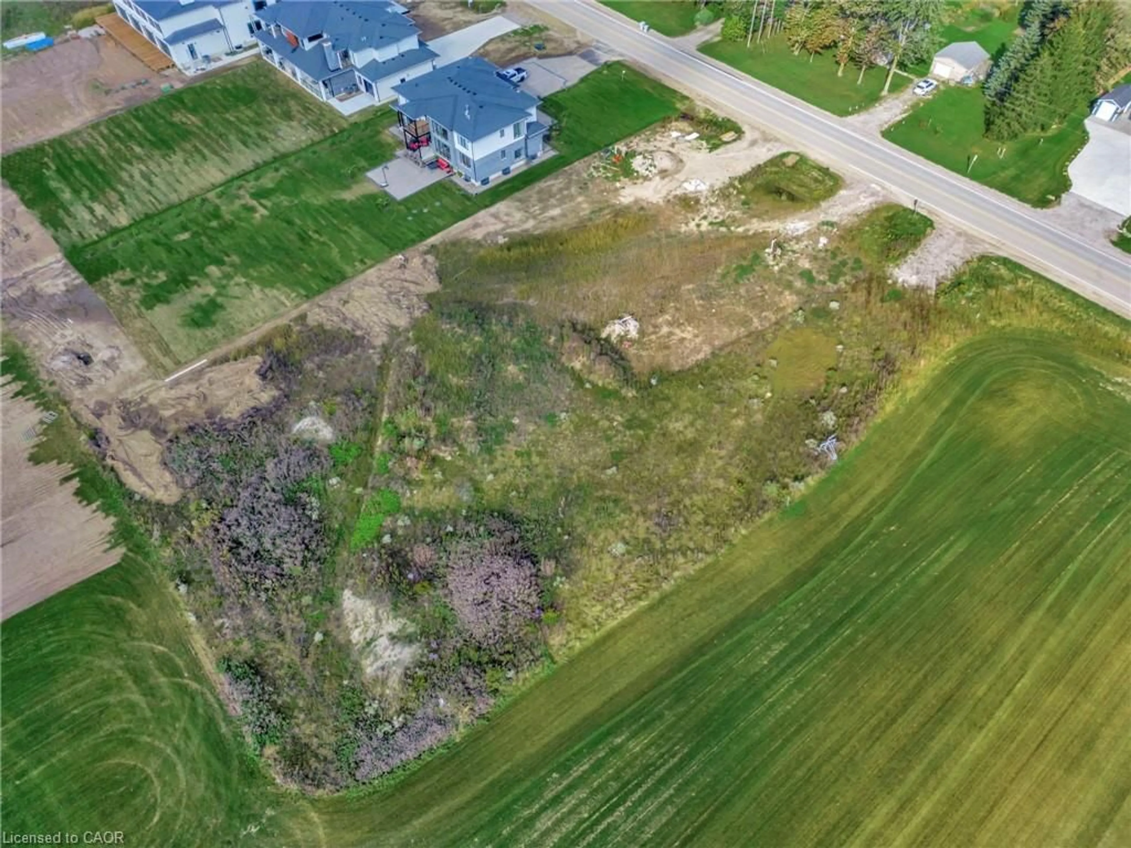 A pic from outside/outdoor area/front of a property/back of a property/a pic from drone, street for LOT 4 Plover Mills Rd, Ilderton Ontario N0M 2A0