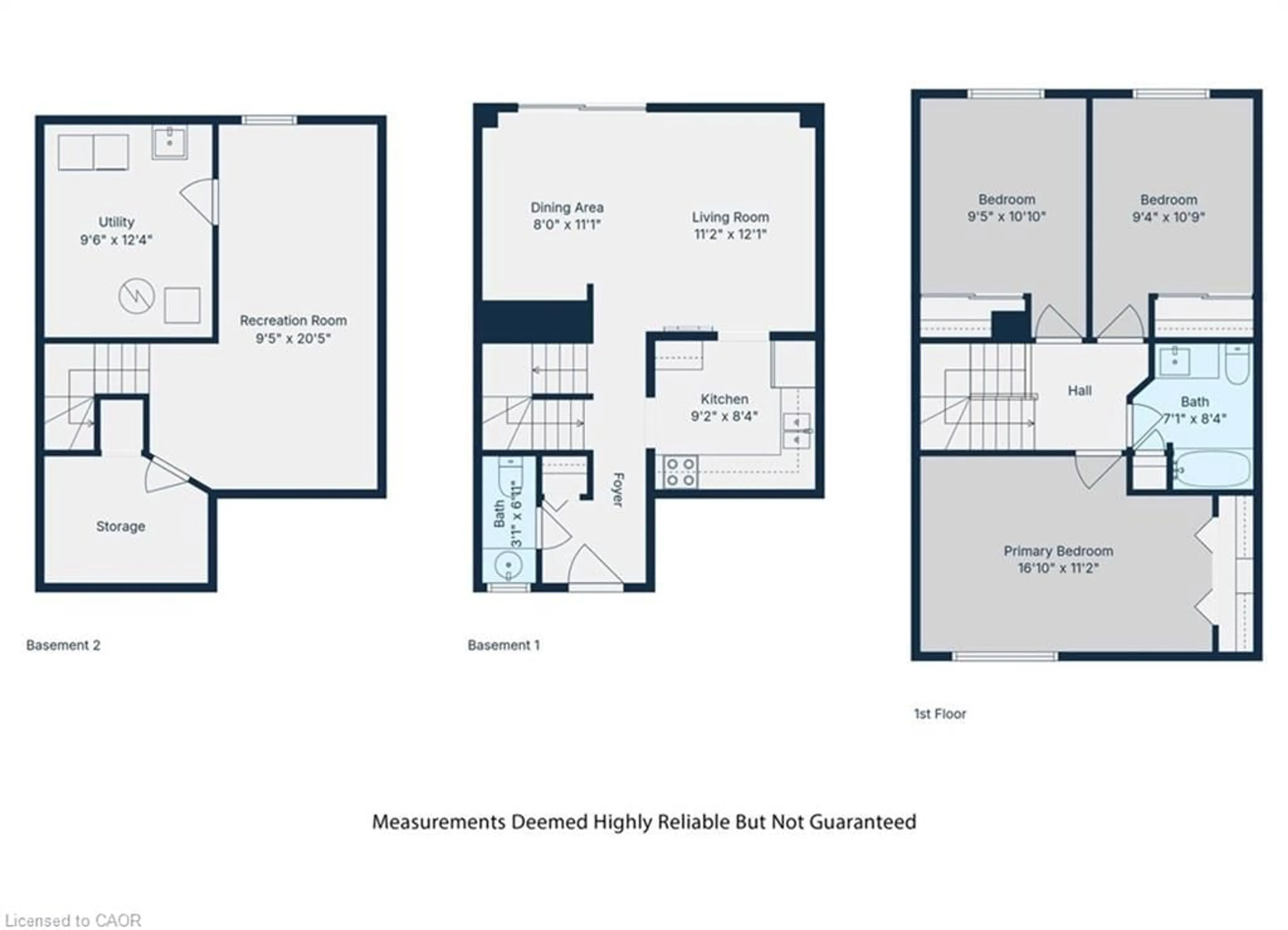 Floor plan for 125 Sekura Cres #19, Cambridge Ontario N1R 8B4
