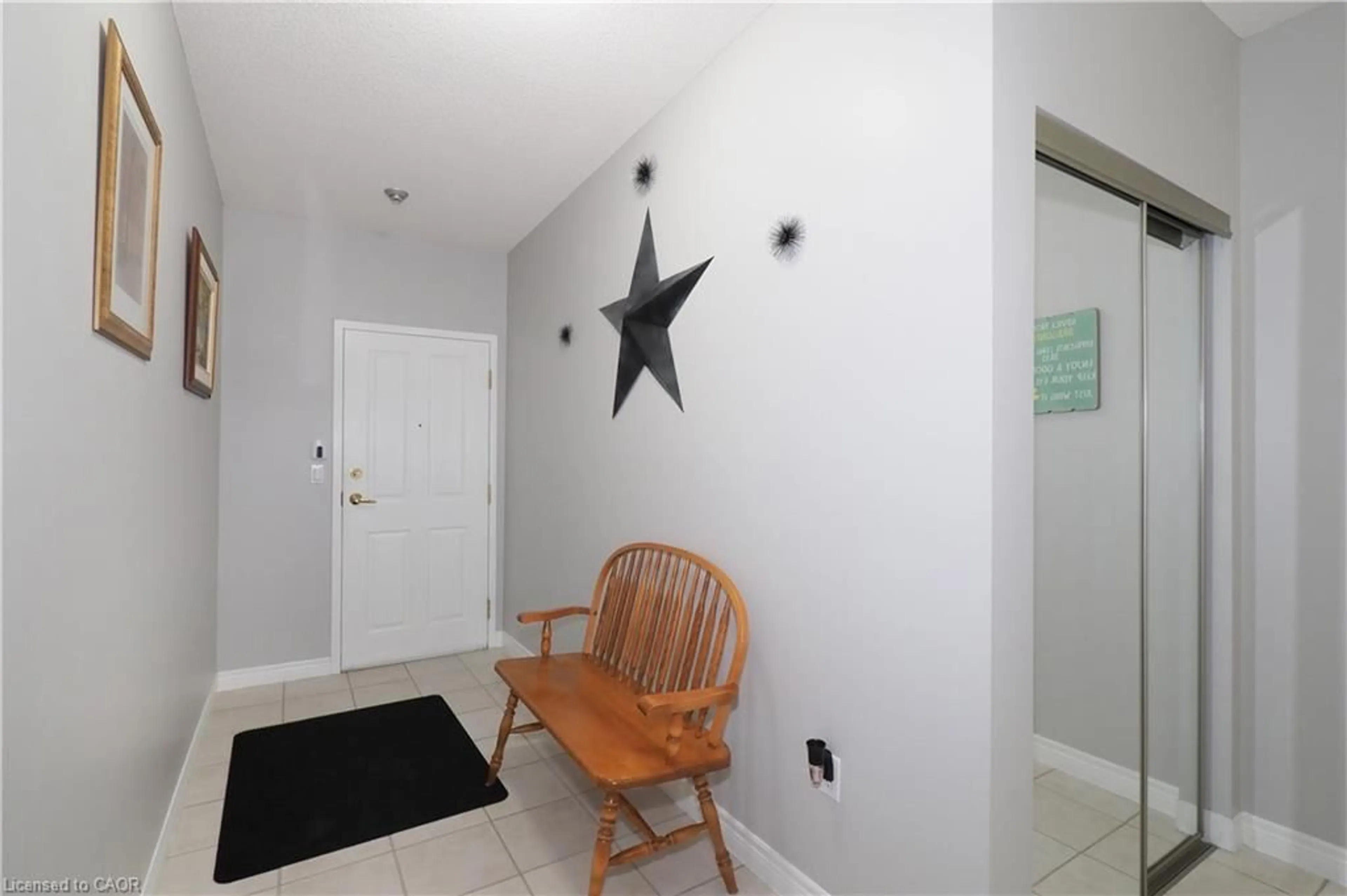 Indoor entryway for 255 Keats Way #208, Waterloo Ontario N2L 6N6