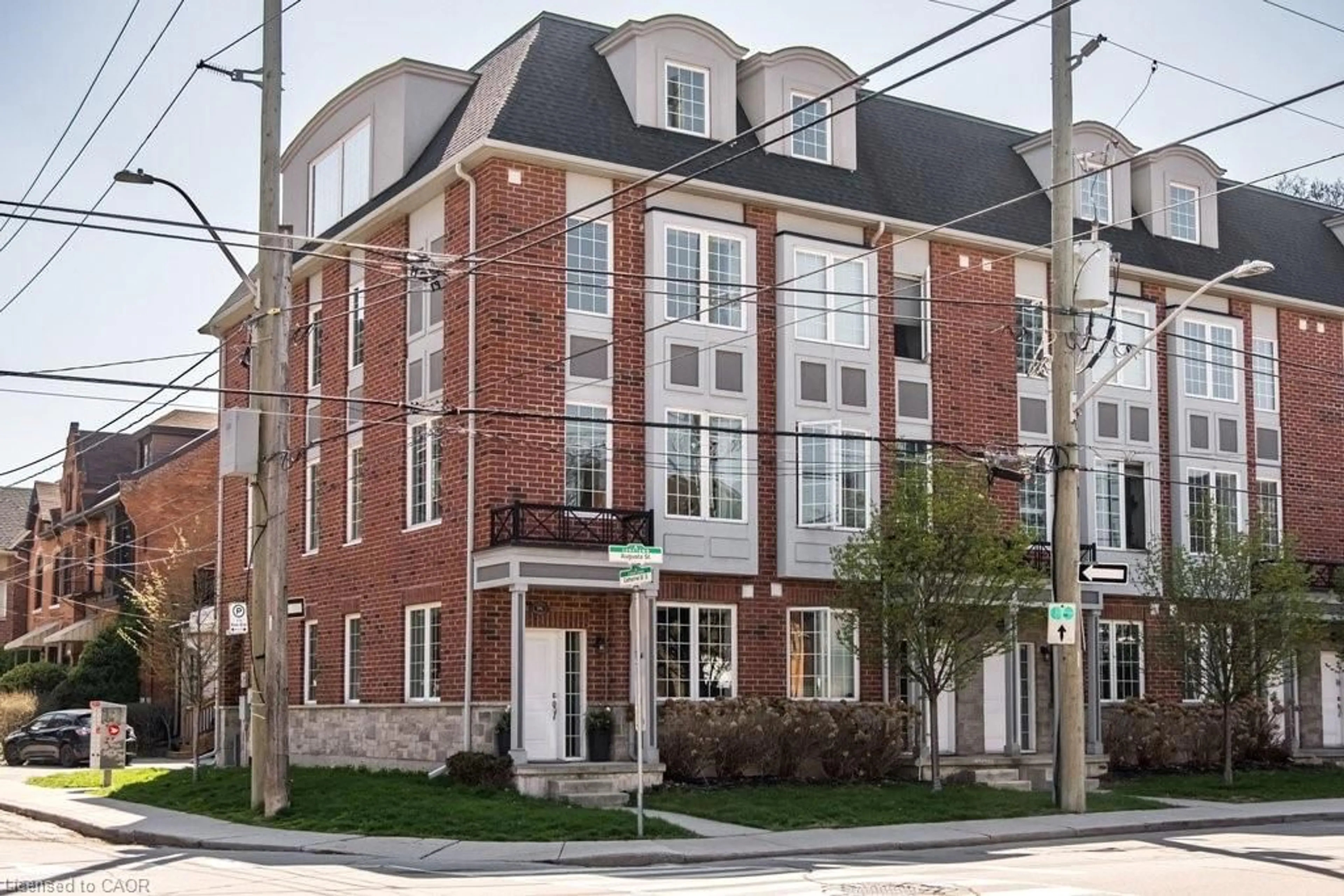 Home with brick exterior material, street for 96 Augusta St, Hamilton Ontario L8N 1R2