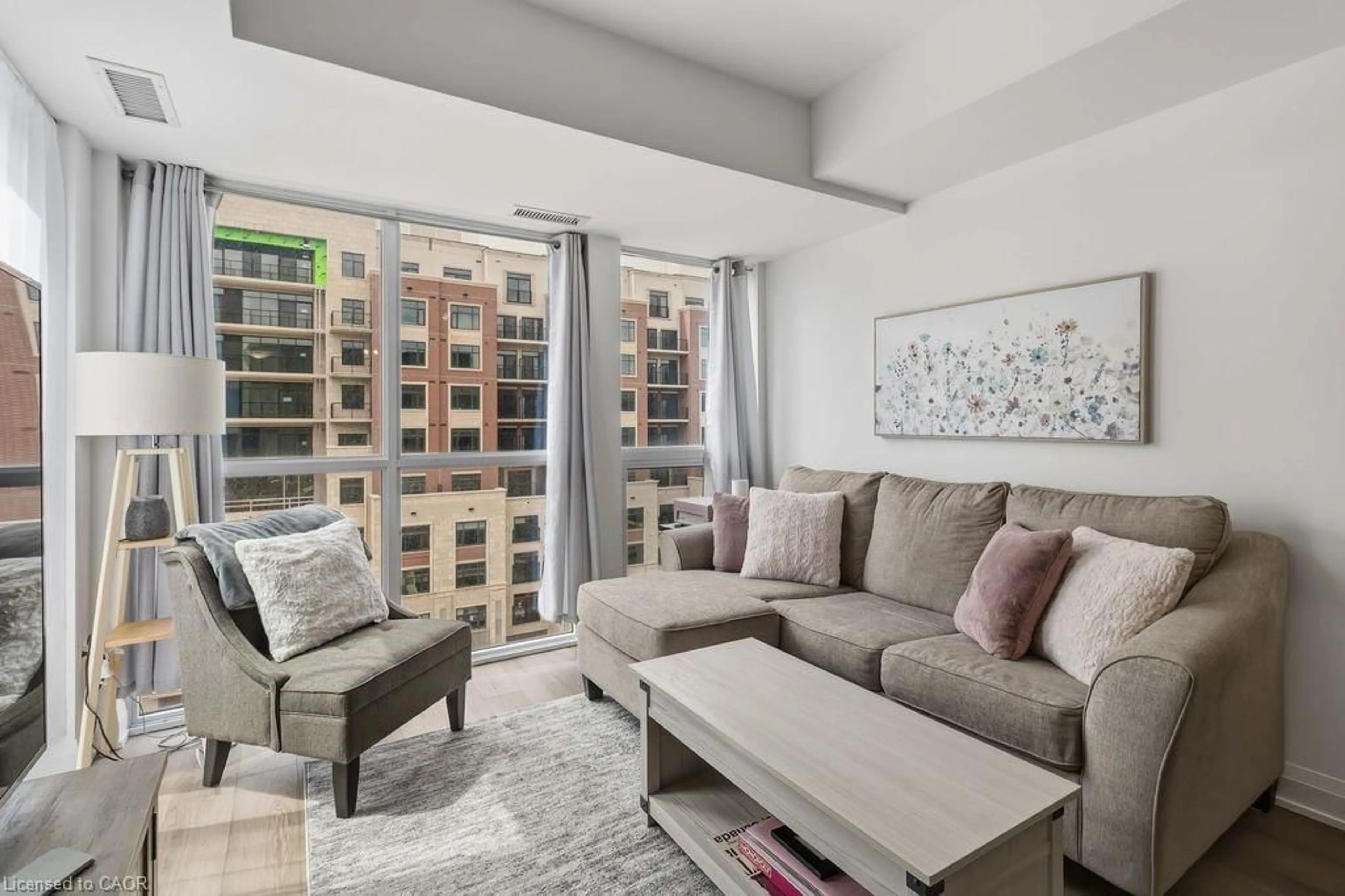 Living room with furniture, unknown for 2333 Khalsa Gate #706, Oakville Ontario L6M 0X7