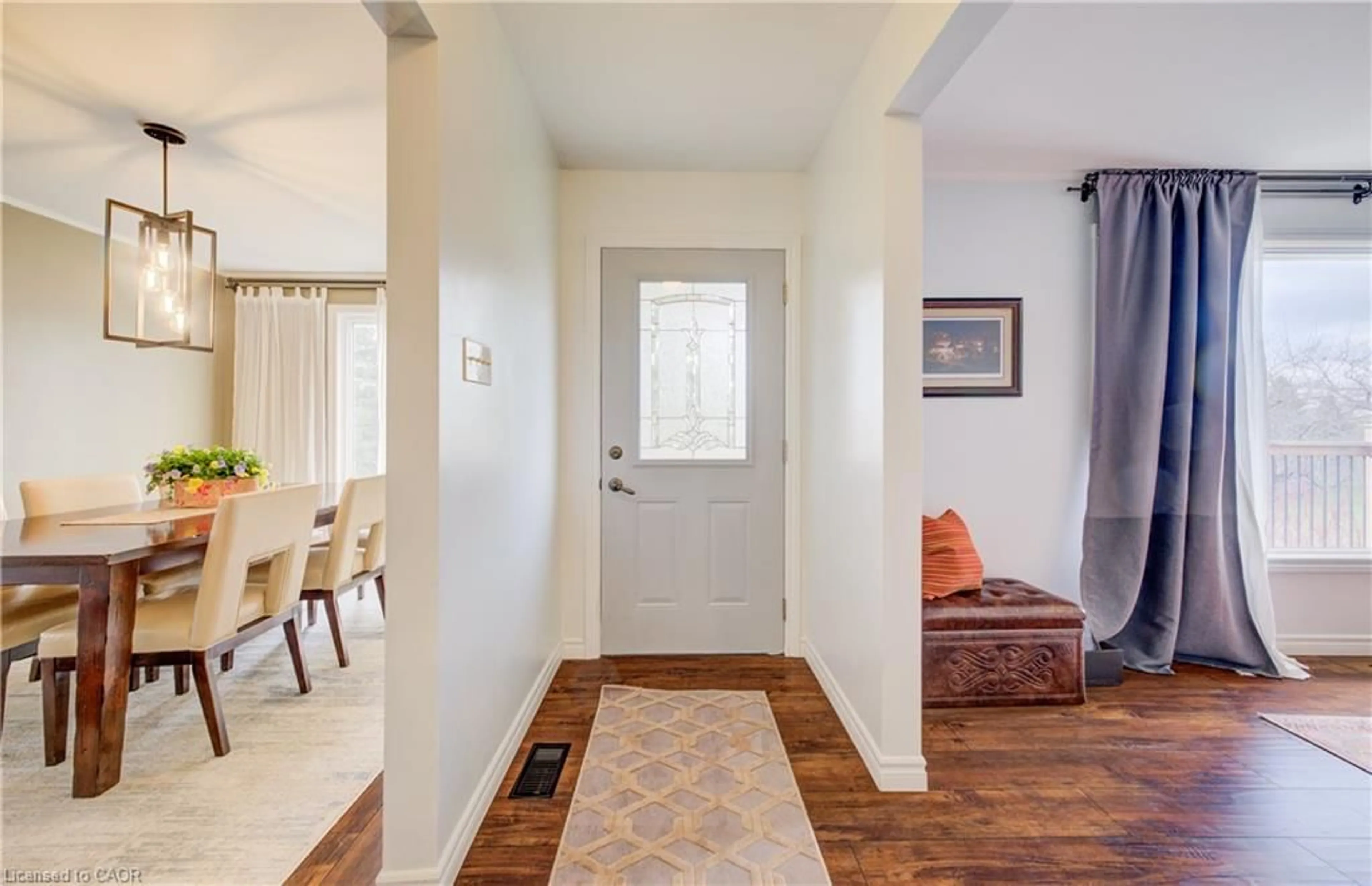 Indoor entryway for 195 North Water St, Mount Forest Ontario N0G 2L3