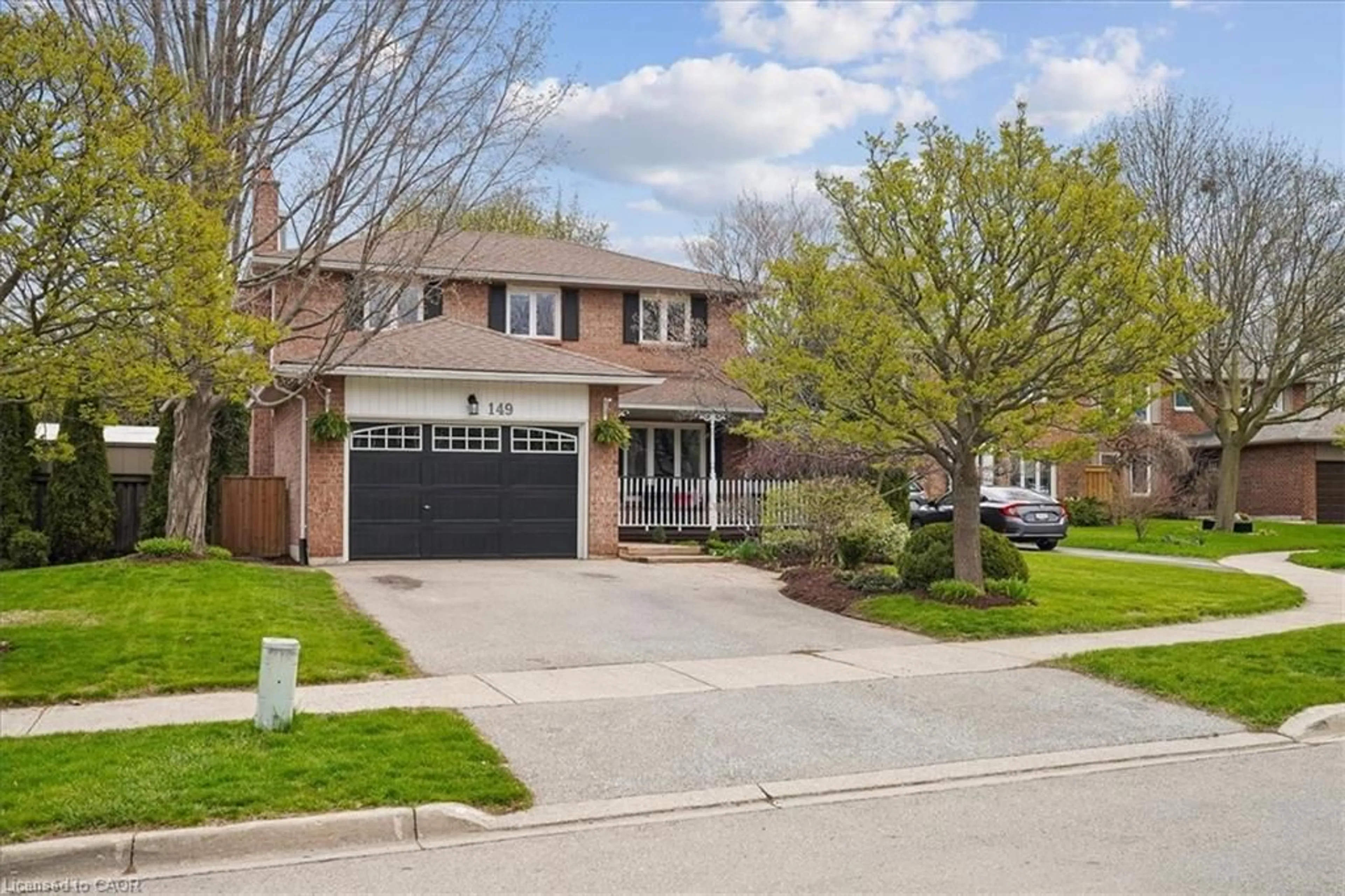 Home with brick exterior material, street for 149 Ward Crt, Oakville Ontario L6L 5X7