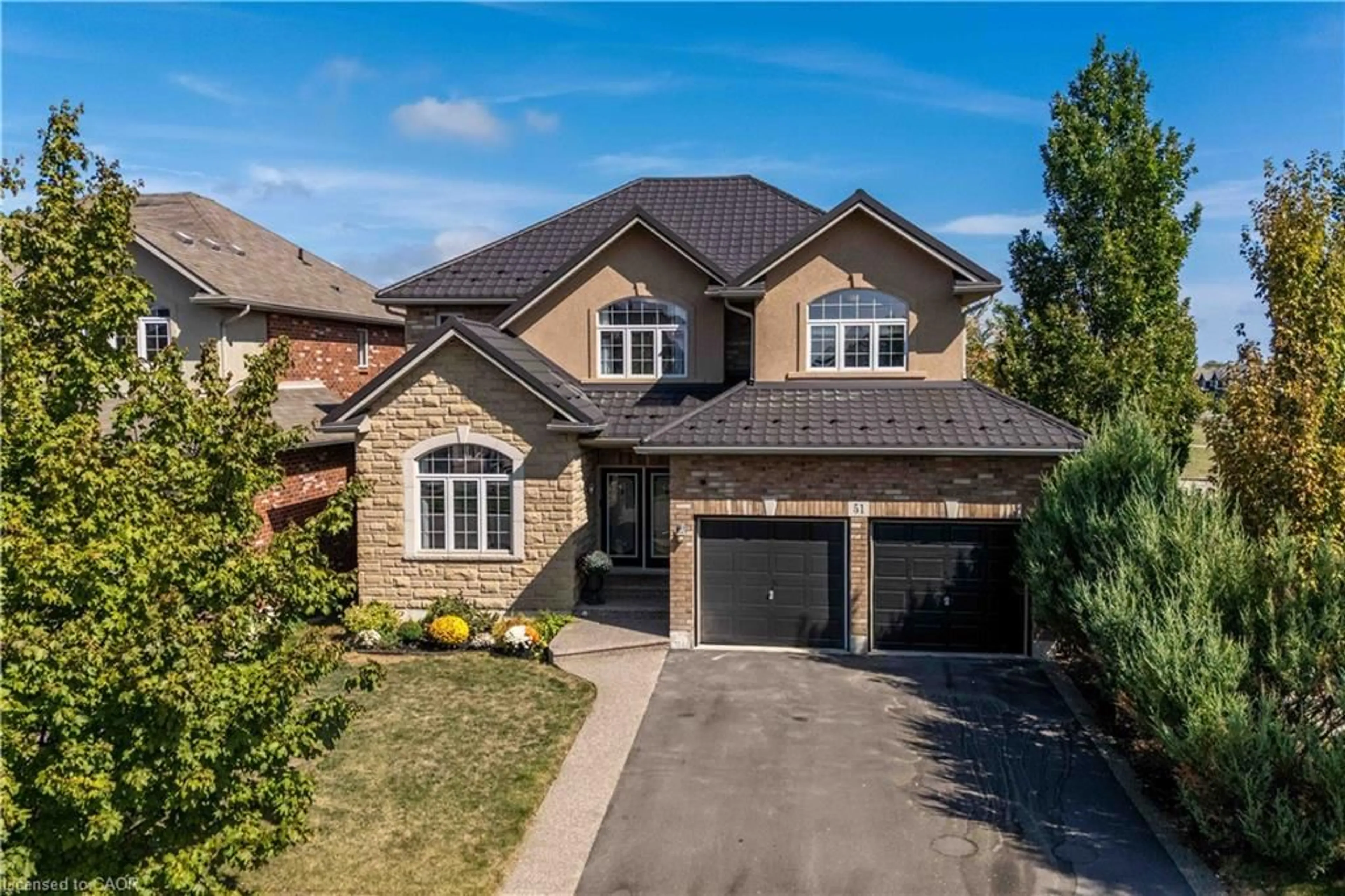 Home with brick exterior material, street for 51 Showcase Dr, Hamilton Ontario L0R 1P0