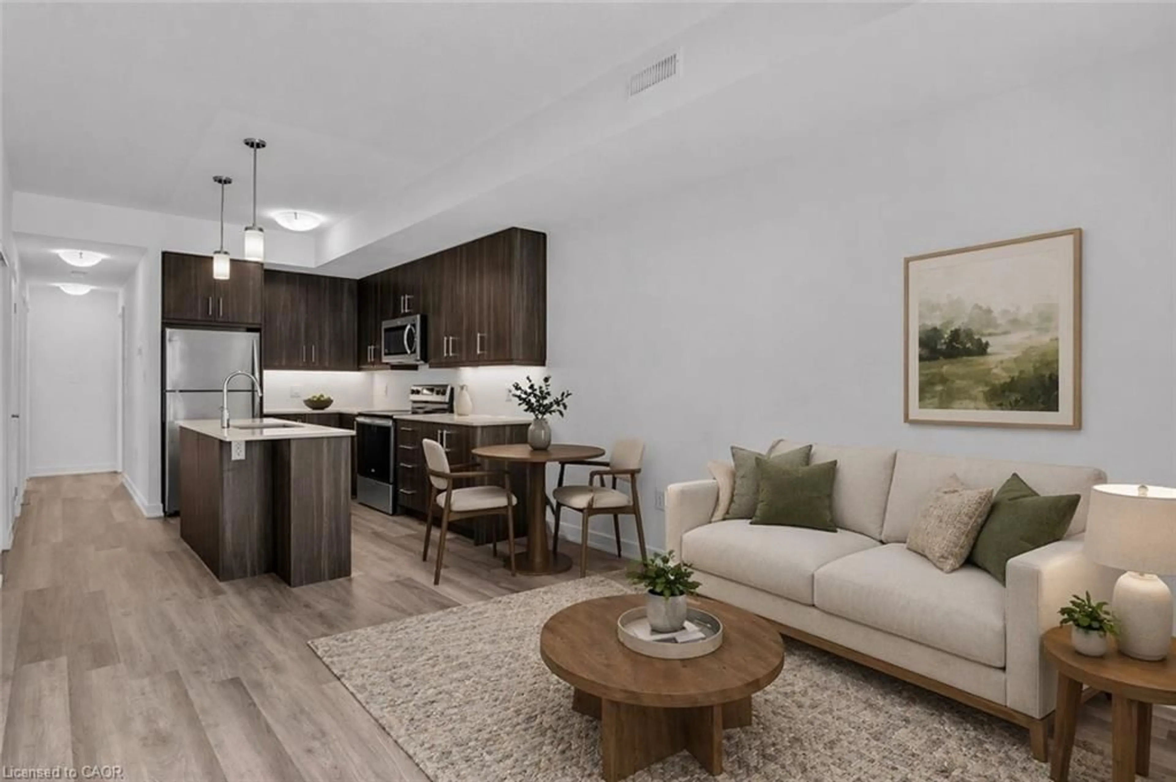 Open concept kitchen, unknown for 20 Palace St #G7, Kitchener Ontario N2E 0J3