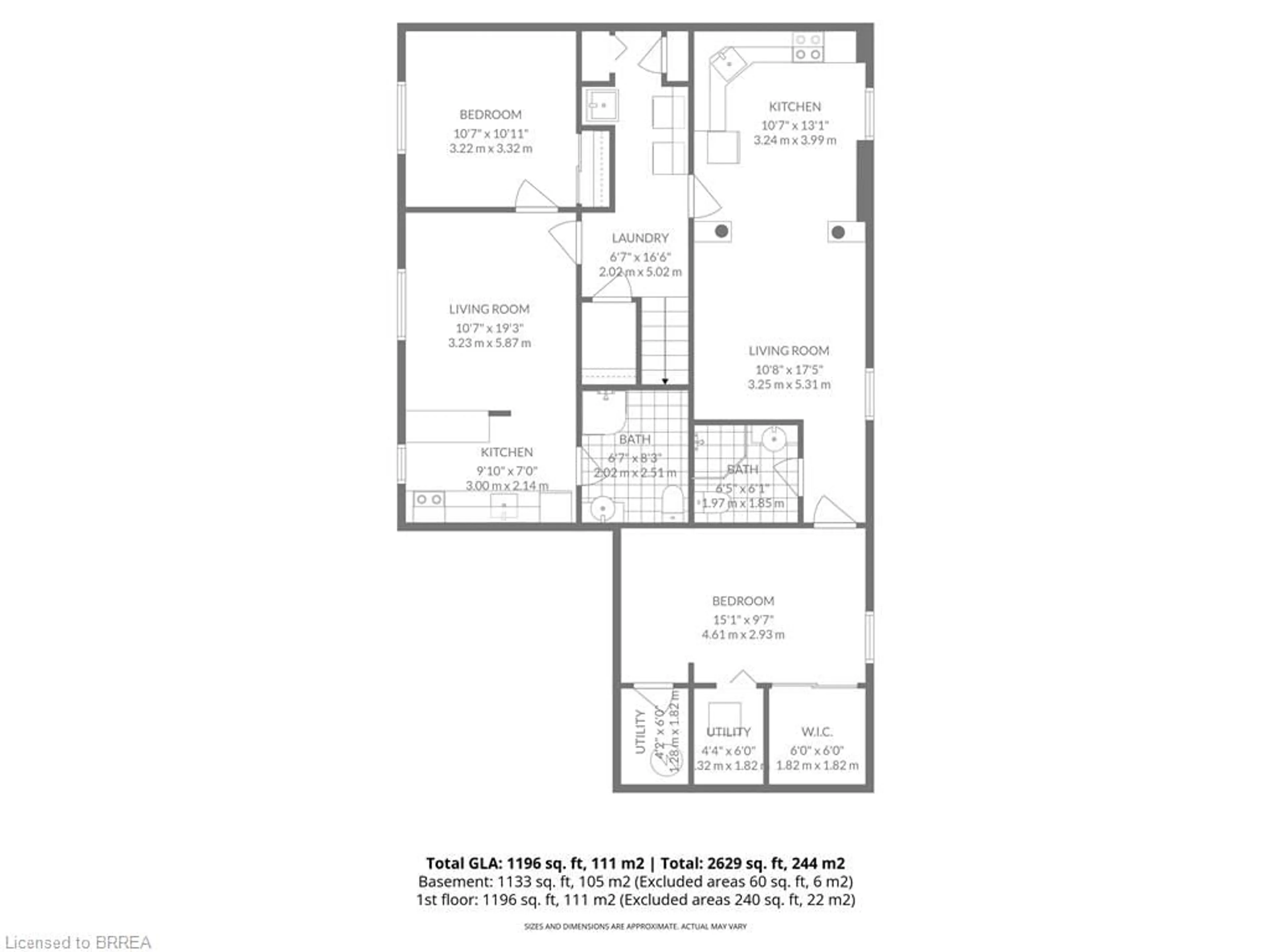Floor plan for 70 Avenue Rd, Cambridge Ontario N1R 1B9