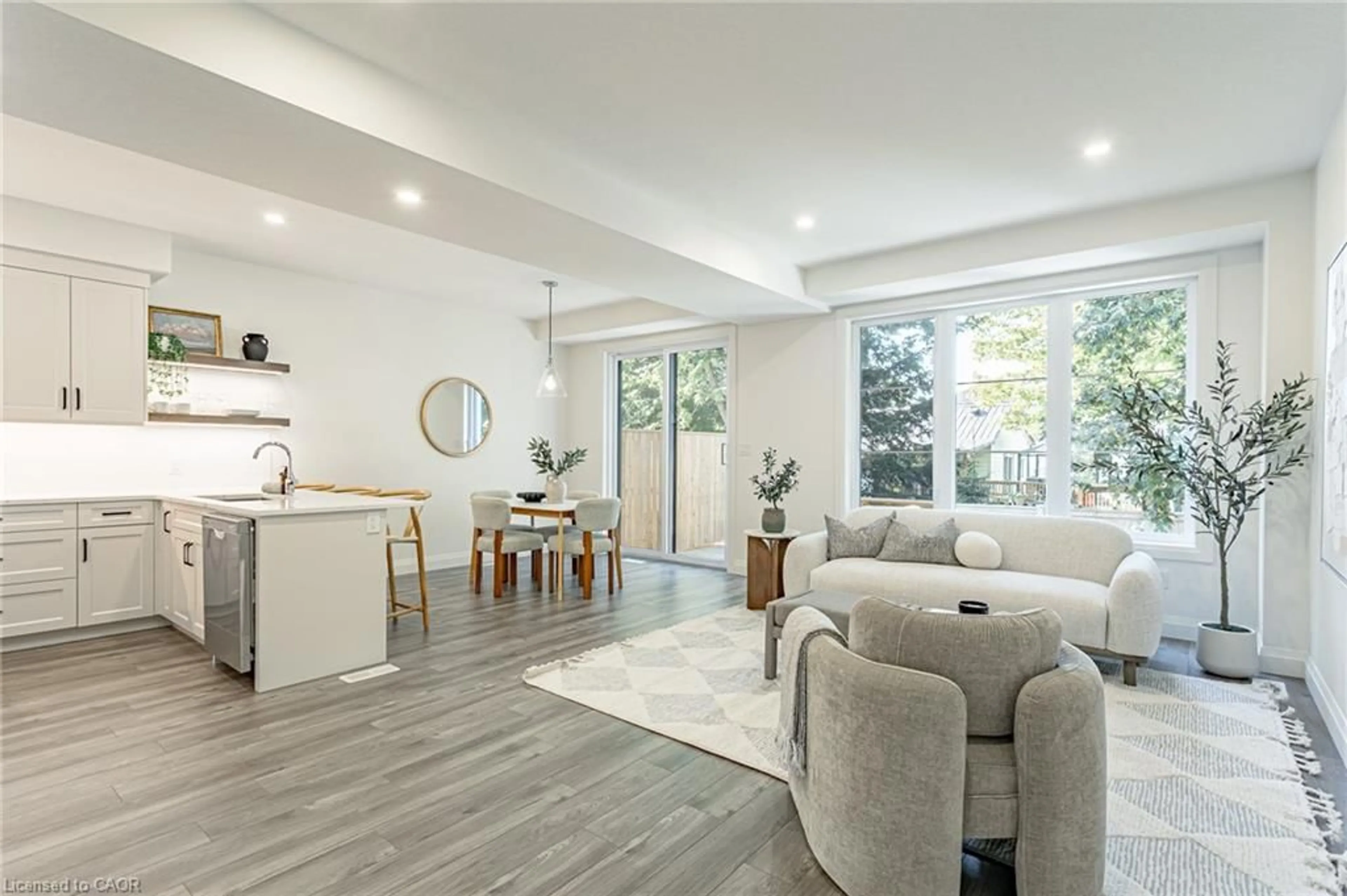 Living room with furniture, unknown for 3C Balsam St, Innerkip Ontario N0J 1M0