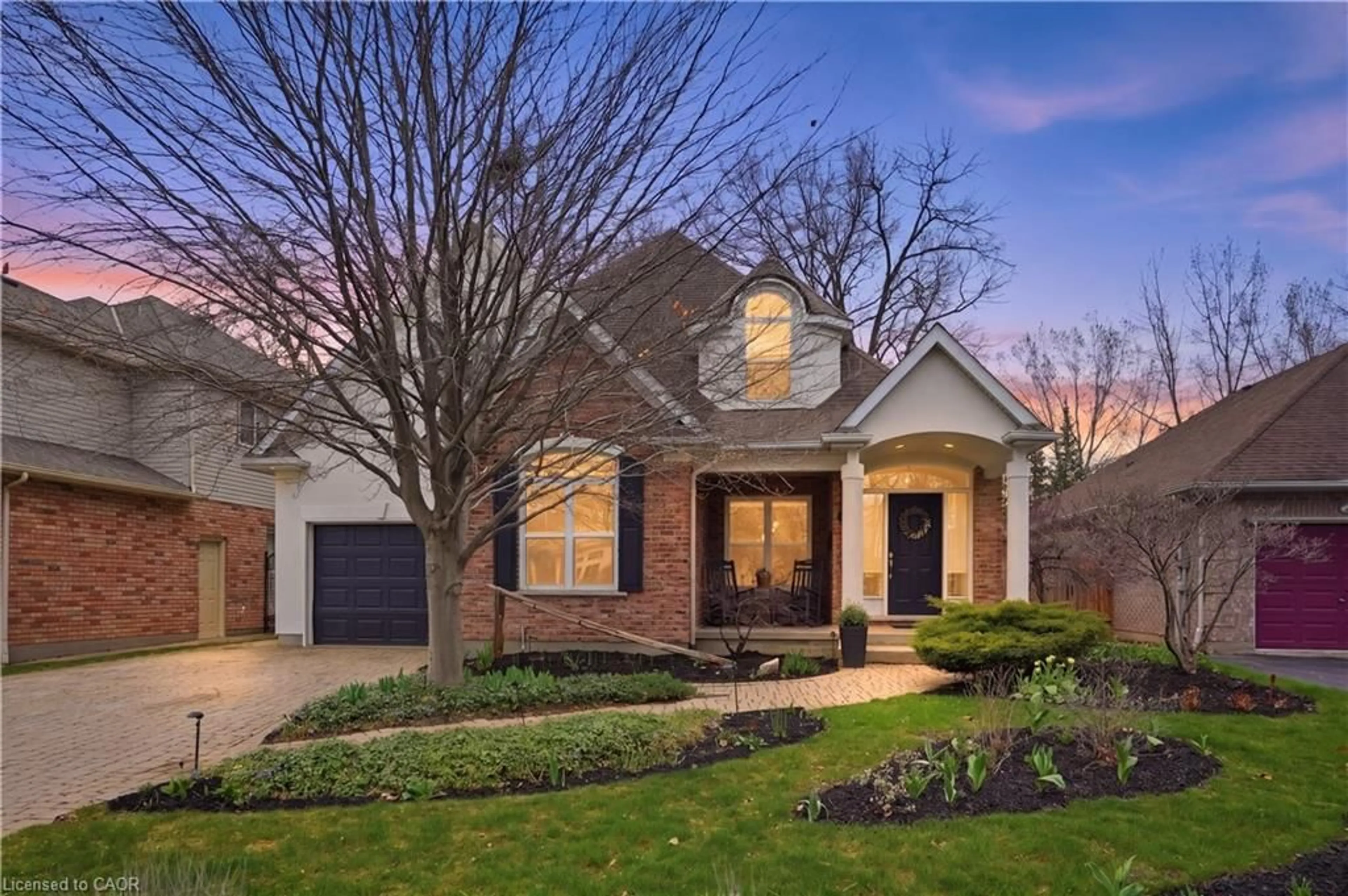 Home with brick exterior material, street for 20 Timber Lane, St. Catharines Ontario L2N 7R7