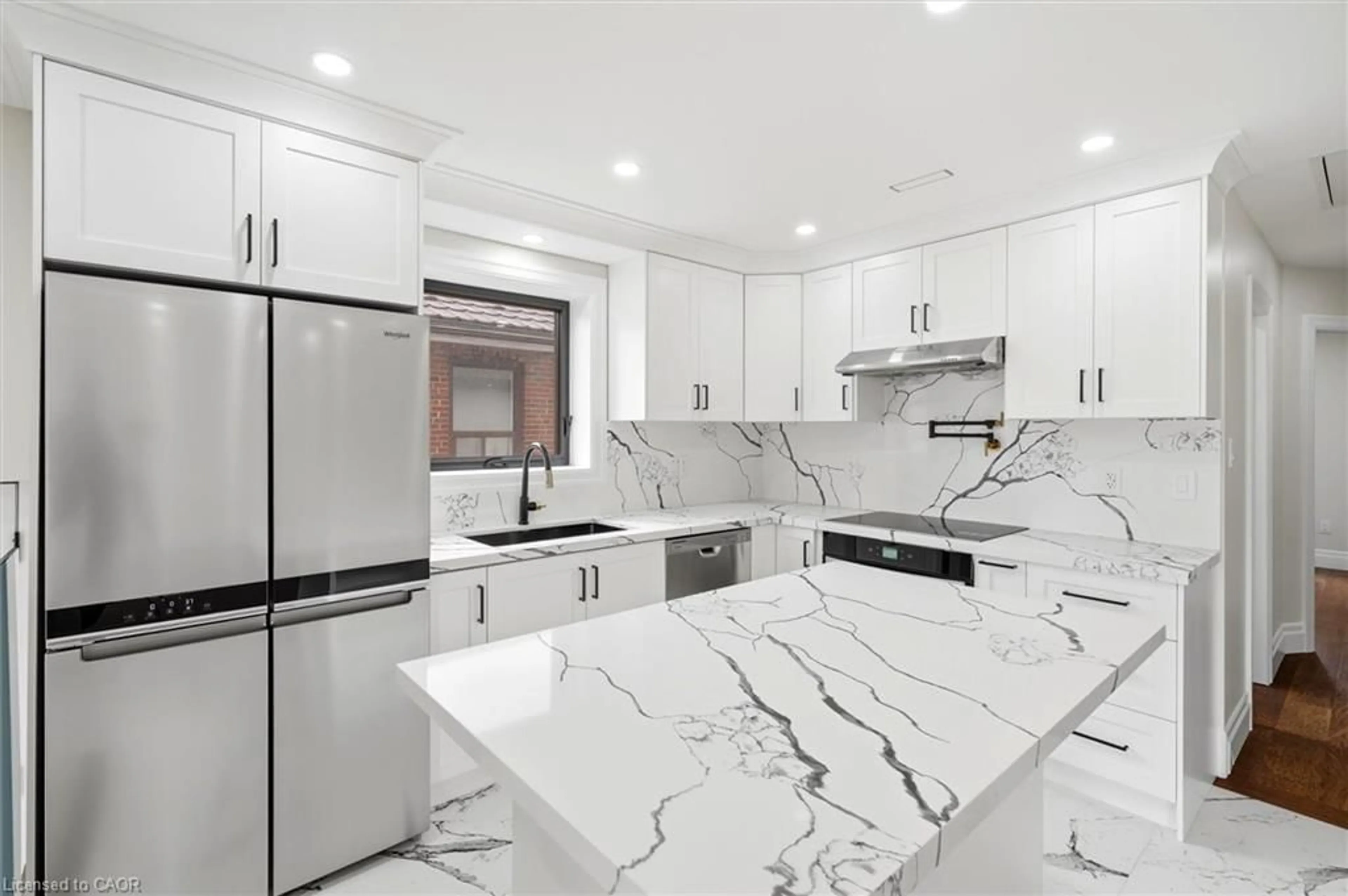 Contemporary kitchen, ceramic/tile floor for 24 Treeview Dr, Toronto Ontario M8W 4B9