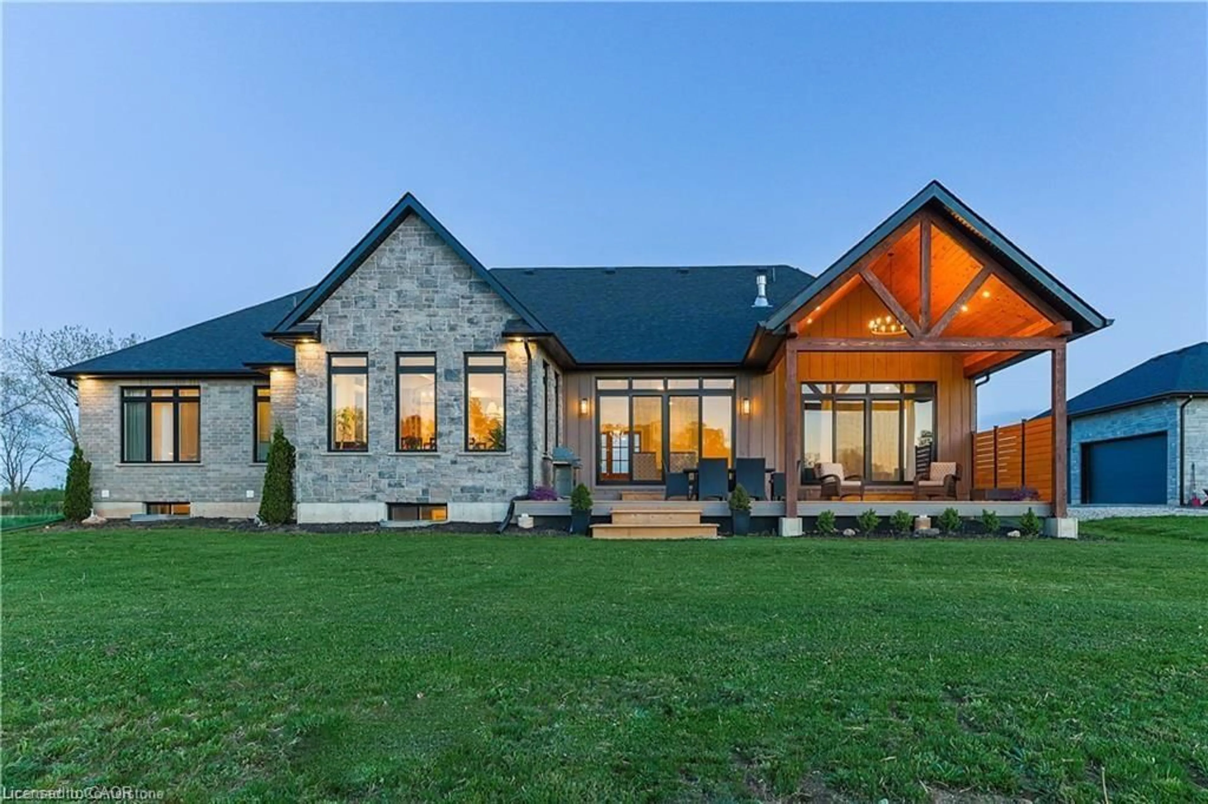 Home with brick exterior material, building for 30 Sixth Concession Rd, Burford Ontario N3T 5L7