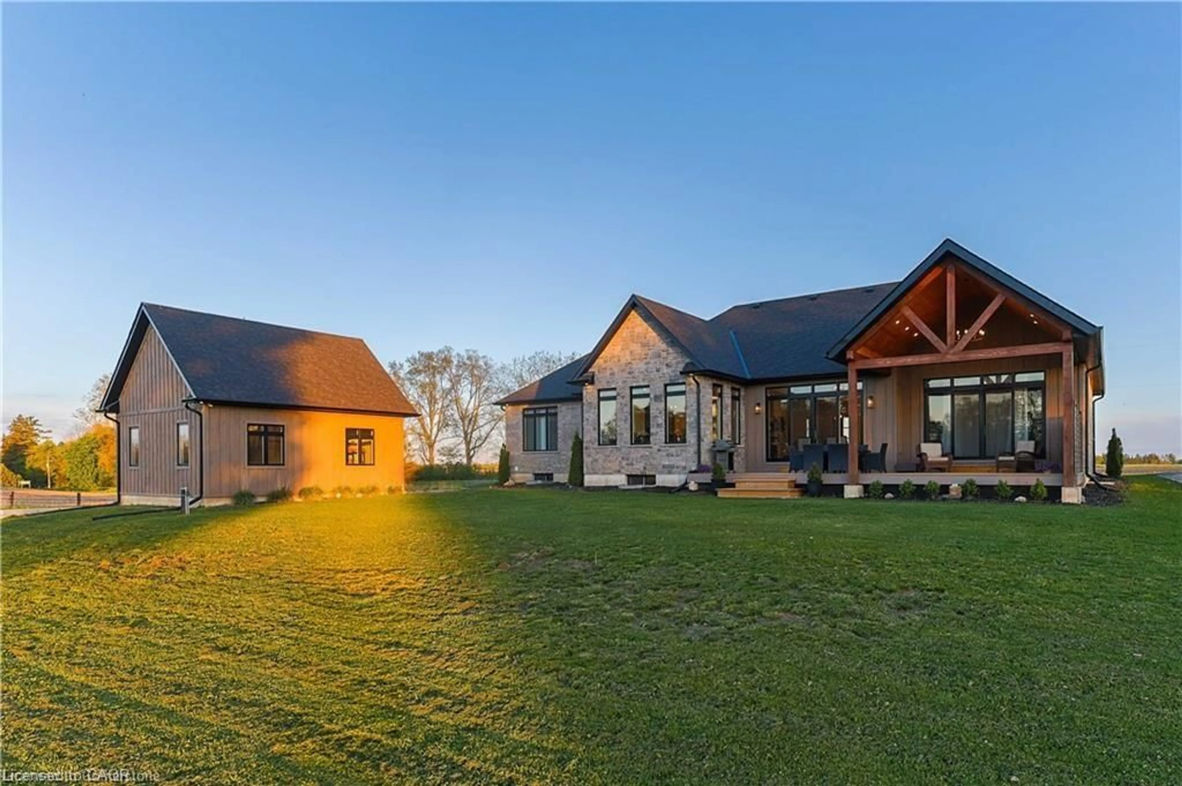 A pic from outside/outdoor area/front of a property/back of a property/a pic from drone, unknown for 30 Sixth Concession Rd, Burford Ontario N3T 5L7