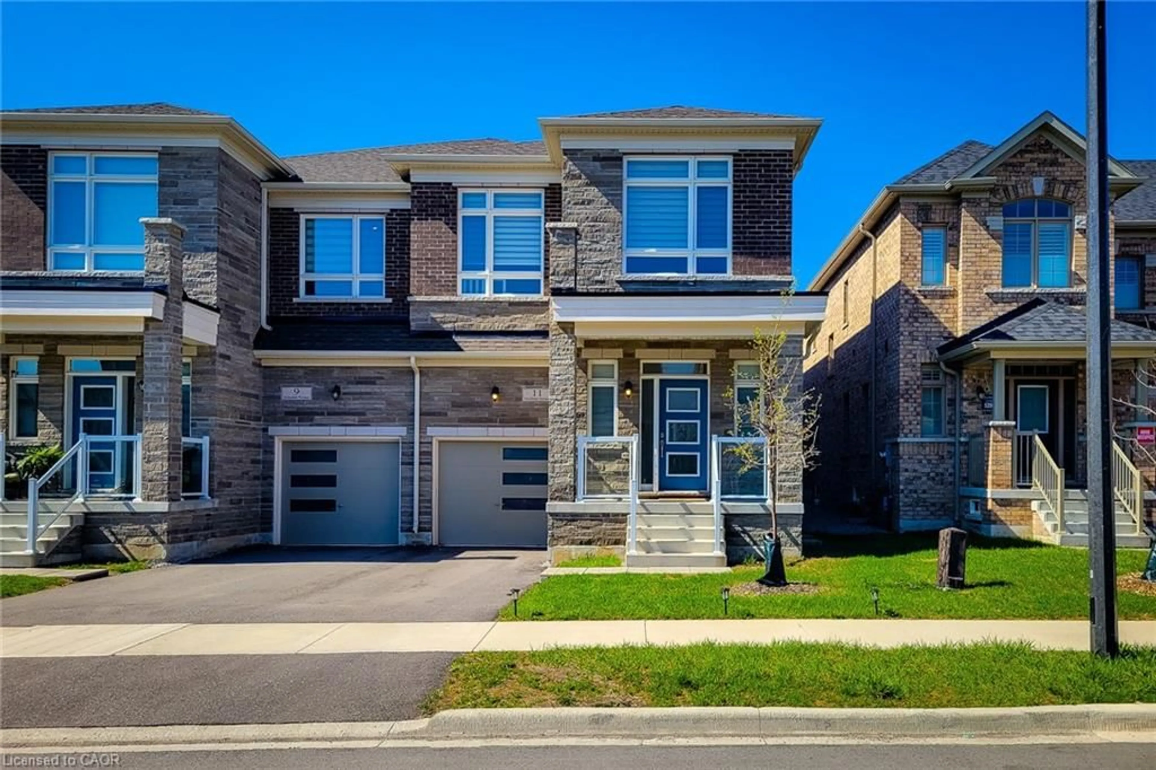 Home with brick exterior material, street for 11 Holcomb Terr, Hamilton Ontario L8B 1Z1