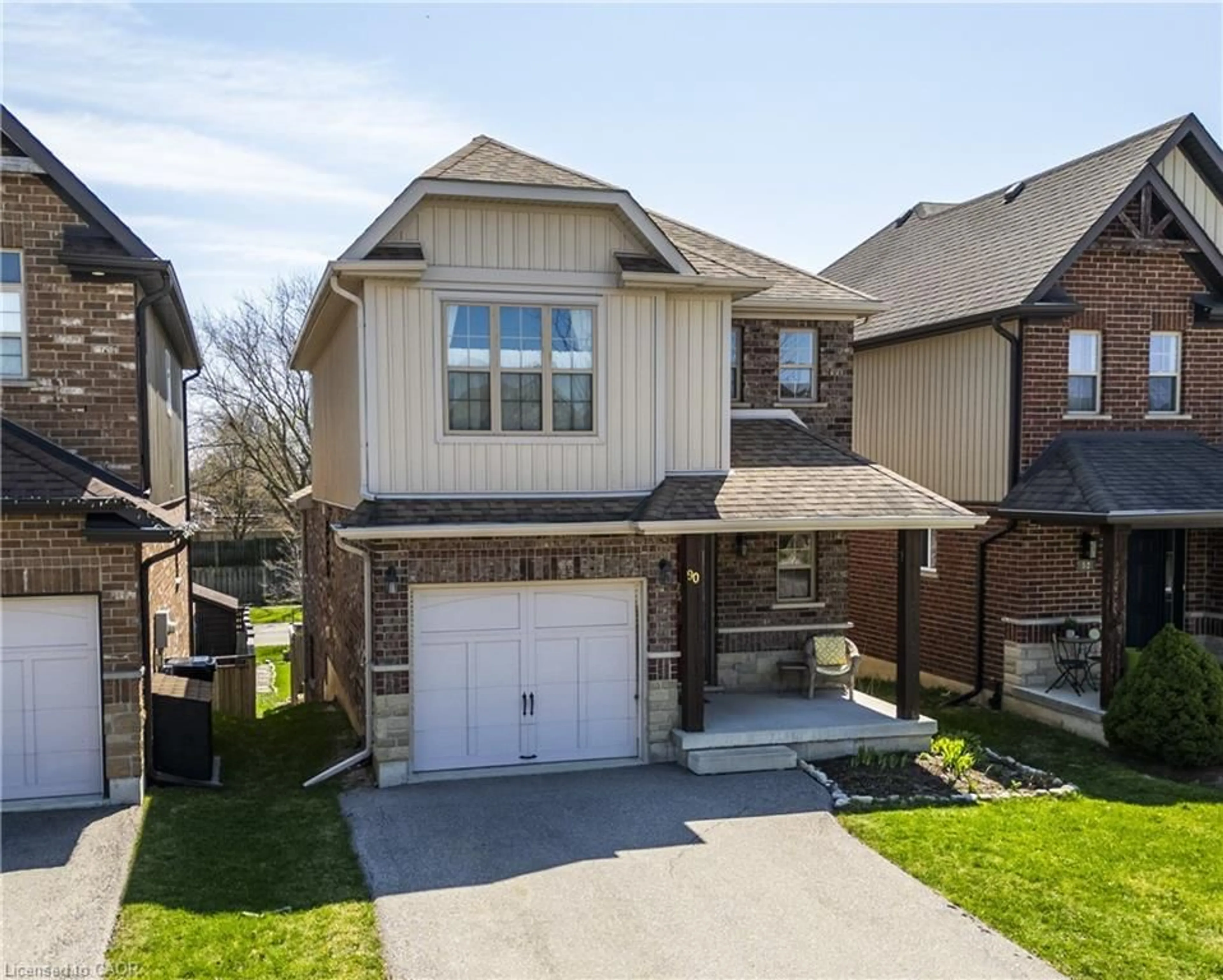 Home with brick exterior material, street for 90 Captain Mccallum Dr, New Hamburg Ontario N3A 0B7
