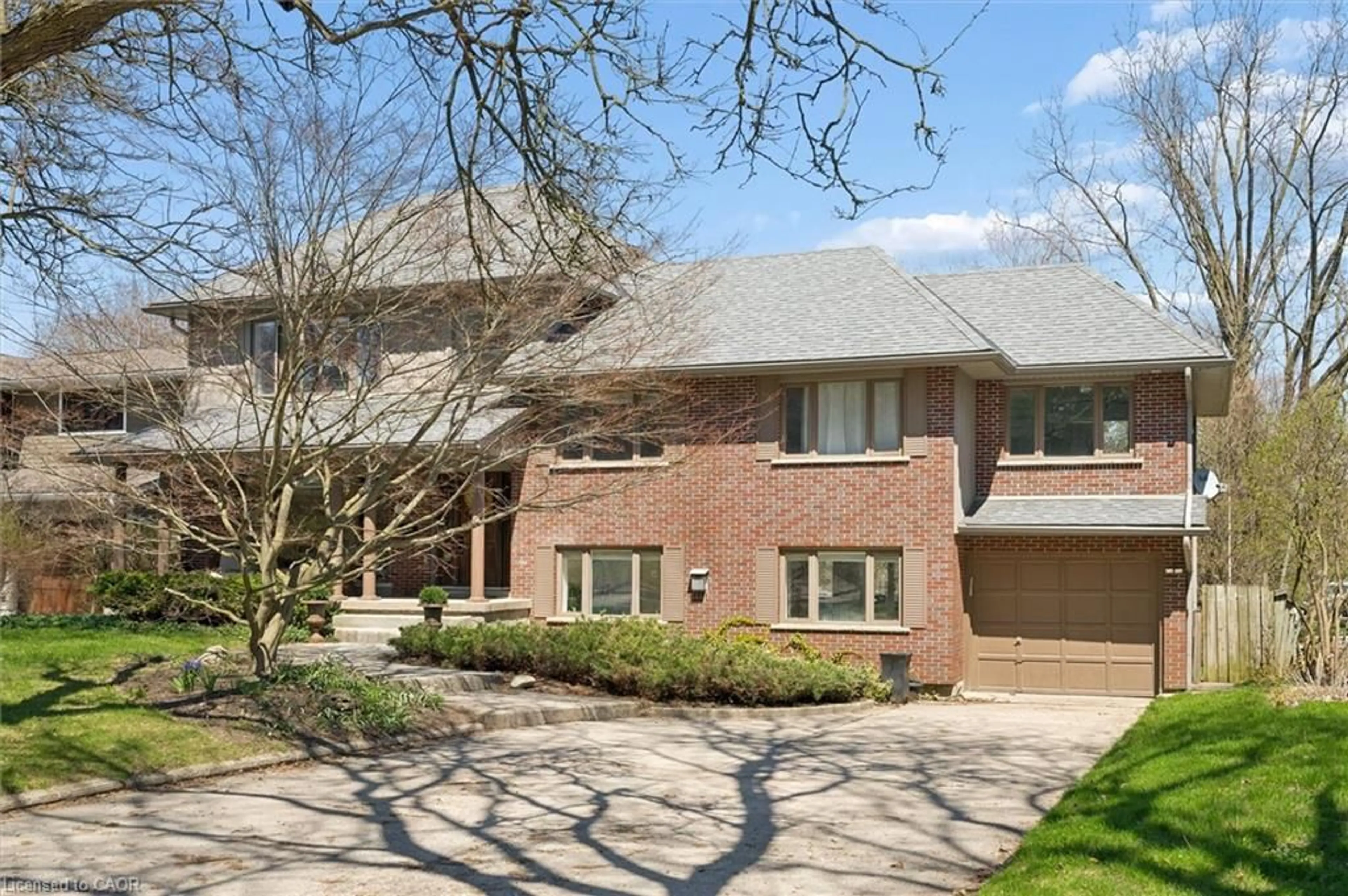 Home with brick exterior material, street for 75 Lyon Ave, Guelph Ontario N1H 5C7