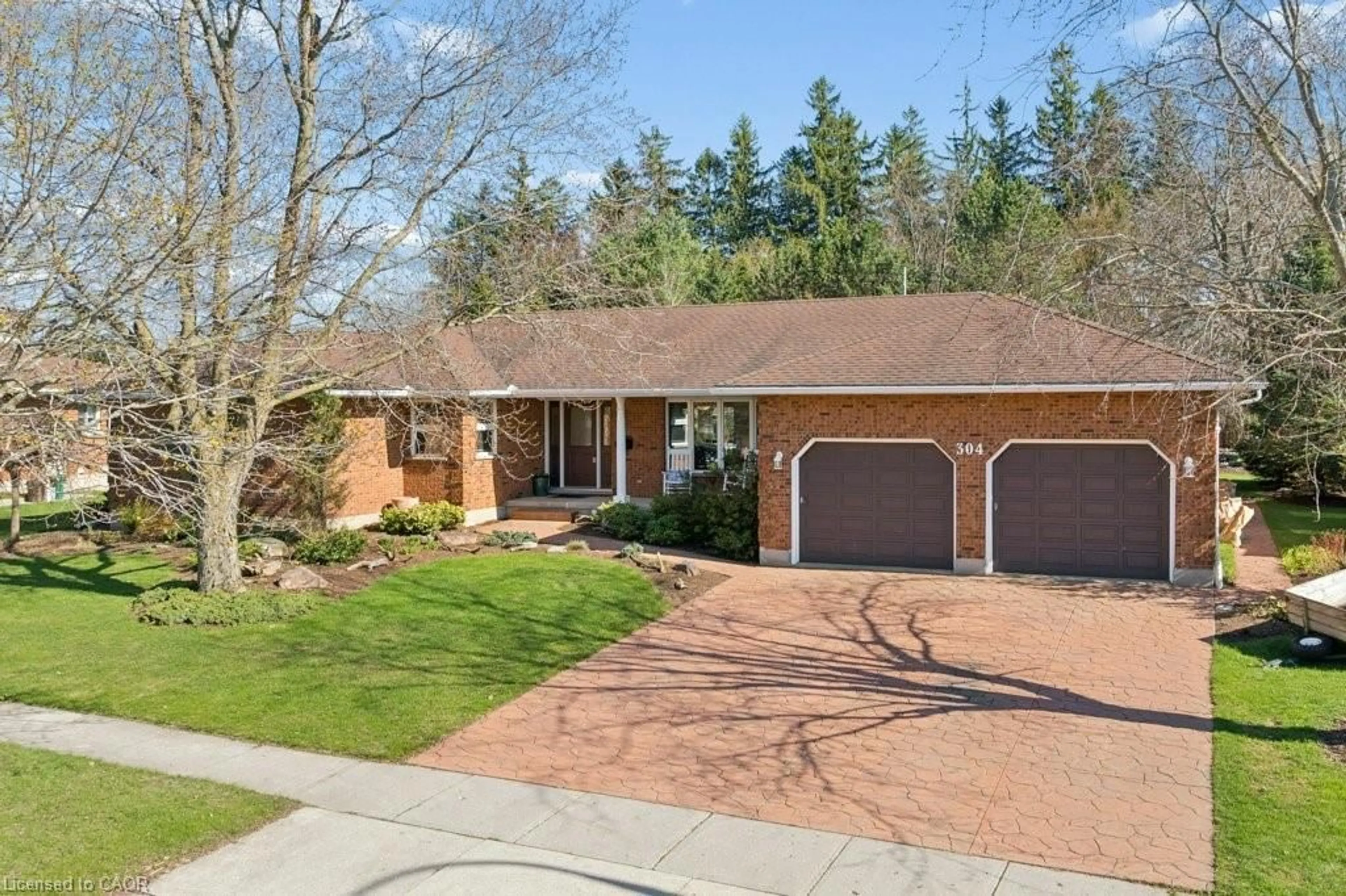 Home with brick exterior material, street for 304 St Ann Ave, St. Agatha Ontario N0B 2L0