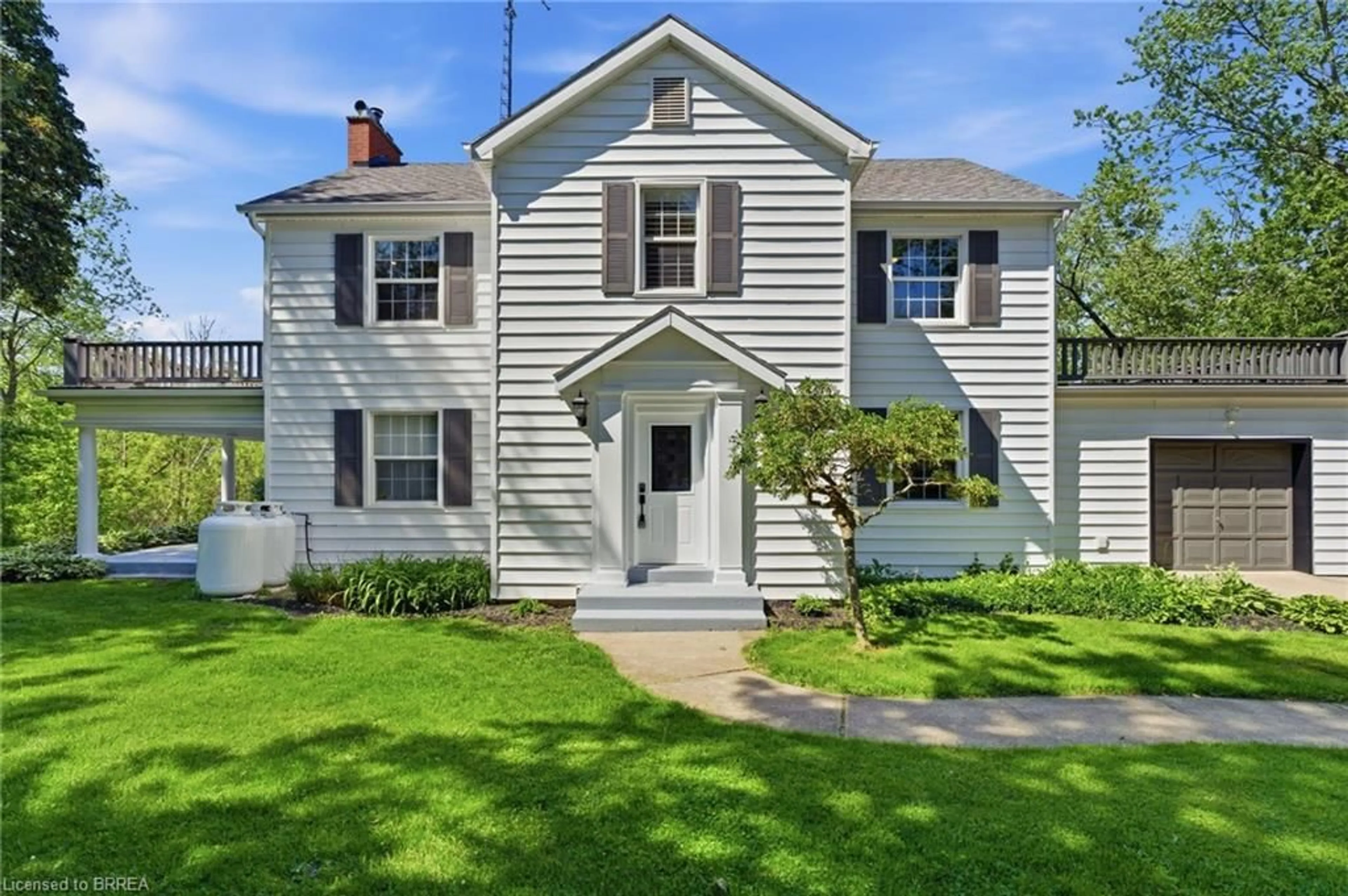 Home with vinyl exterior material, street for 48 Oxbow Rd, Brantford Ontario N3T 5L6