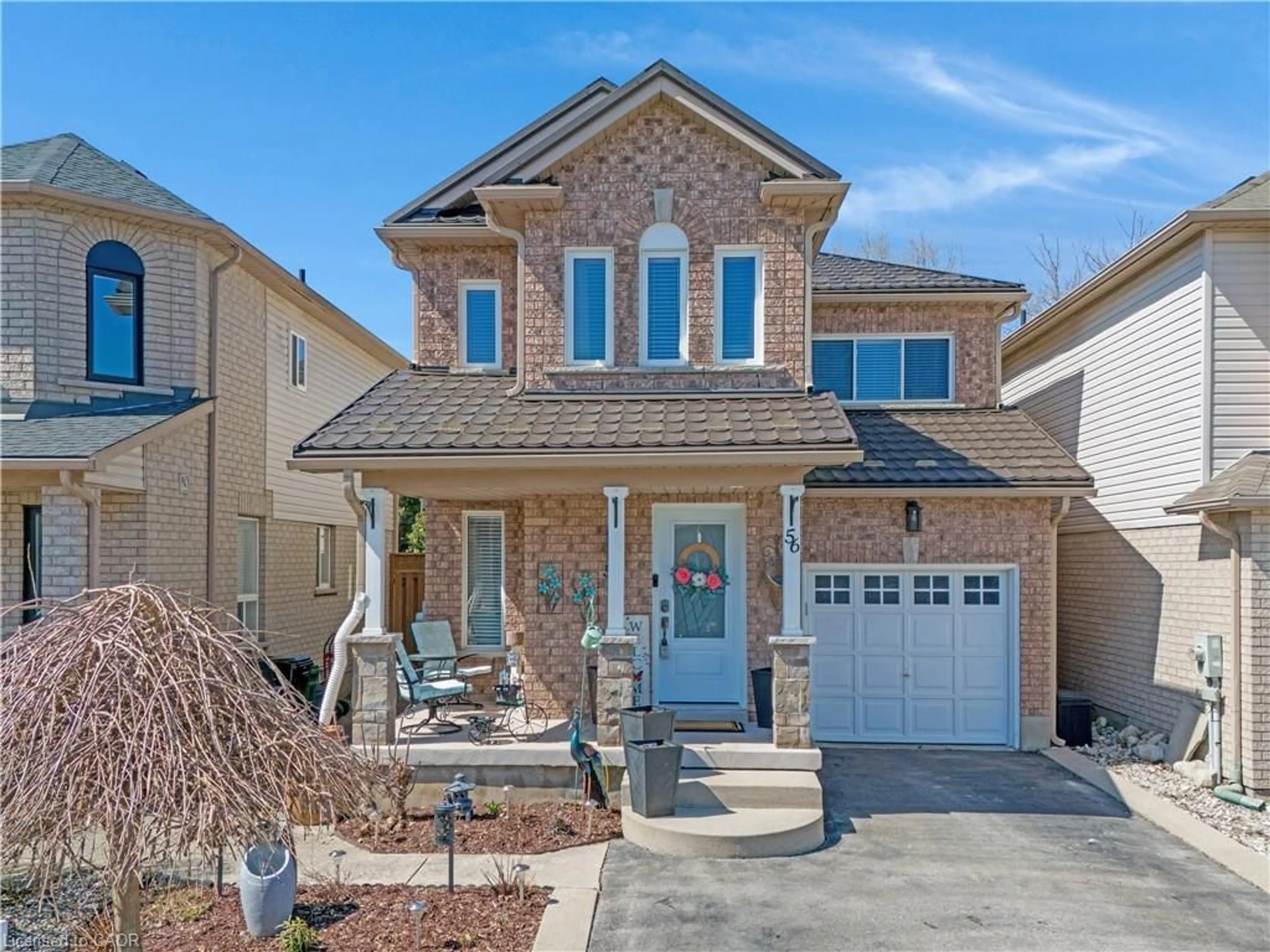Home with brick exterior material, street for 56 Flockhart Rd, Cambridge Ontario N1P 1G3