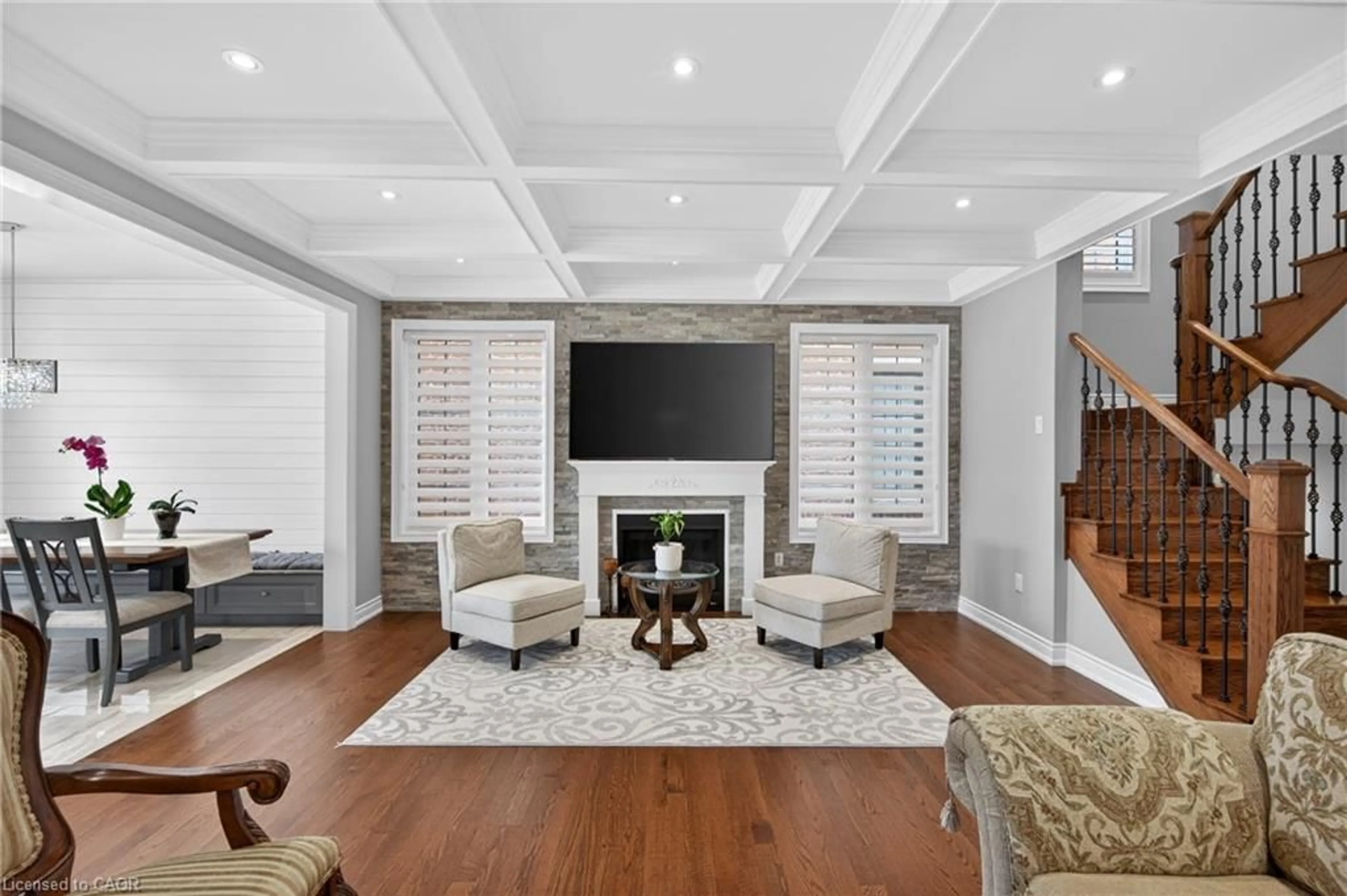 Living room with furniture, unknown for 77 Mcmichael Ave, Kleinburg Ontario L4H 4T2