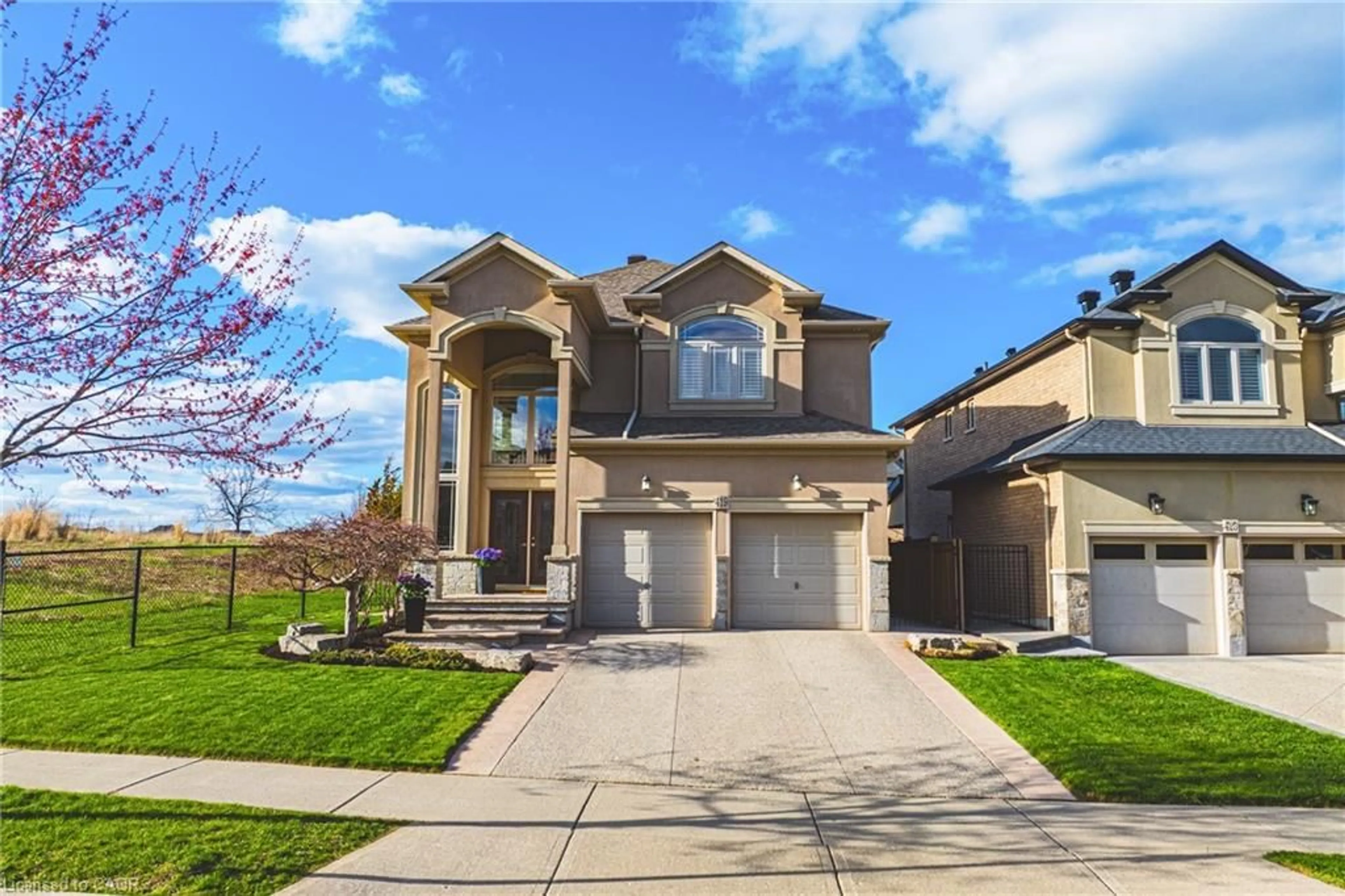 Home with brick exterior material, street for 419 Dicenzo Dr, Hamilton Ontario L9B 0B3