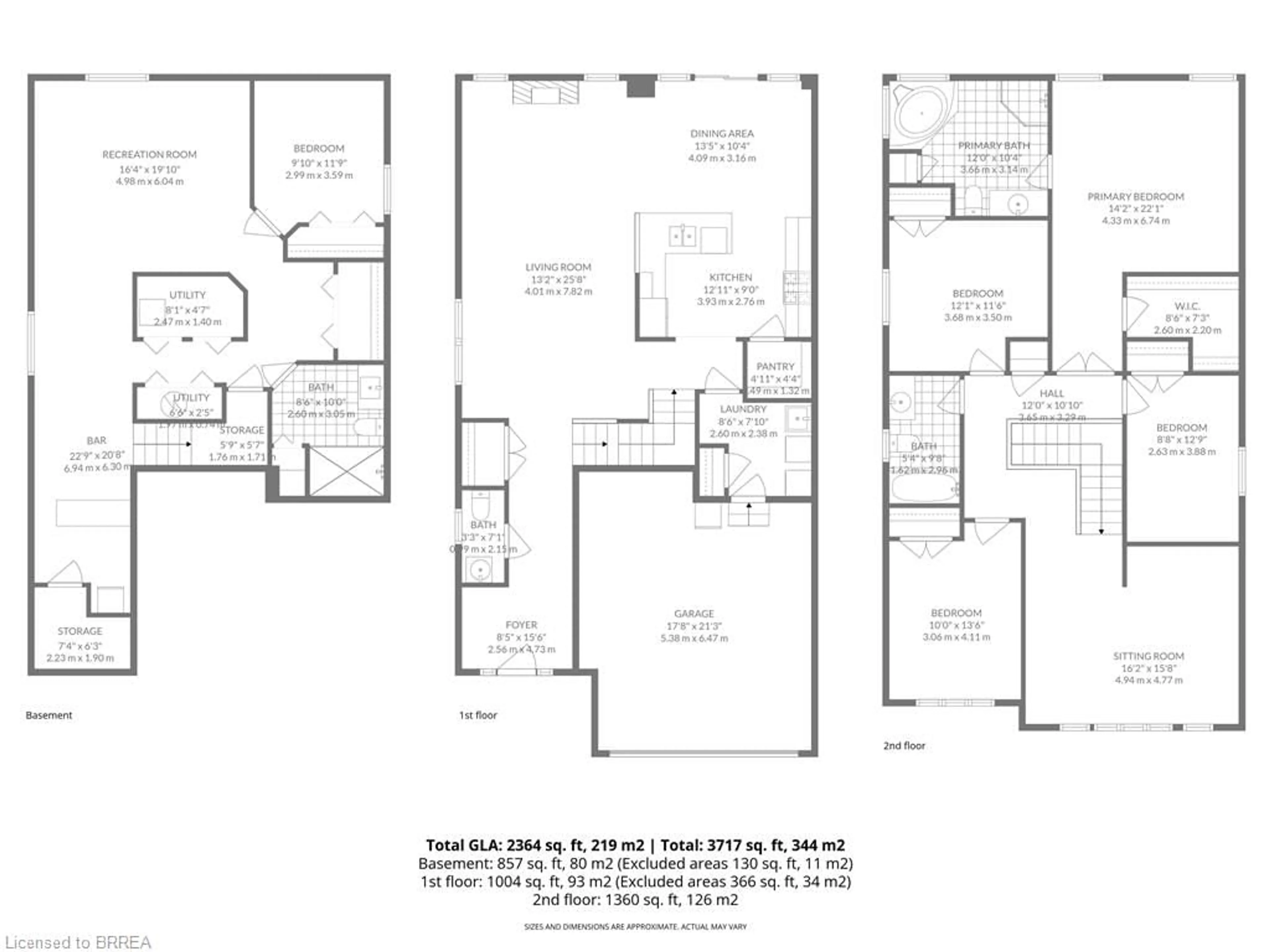 Floor plan for 60 Nightingale Dr, Brantford Ontario N3T 0G3