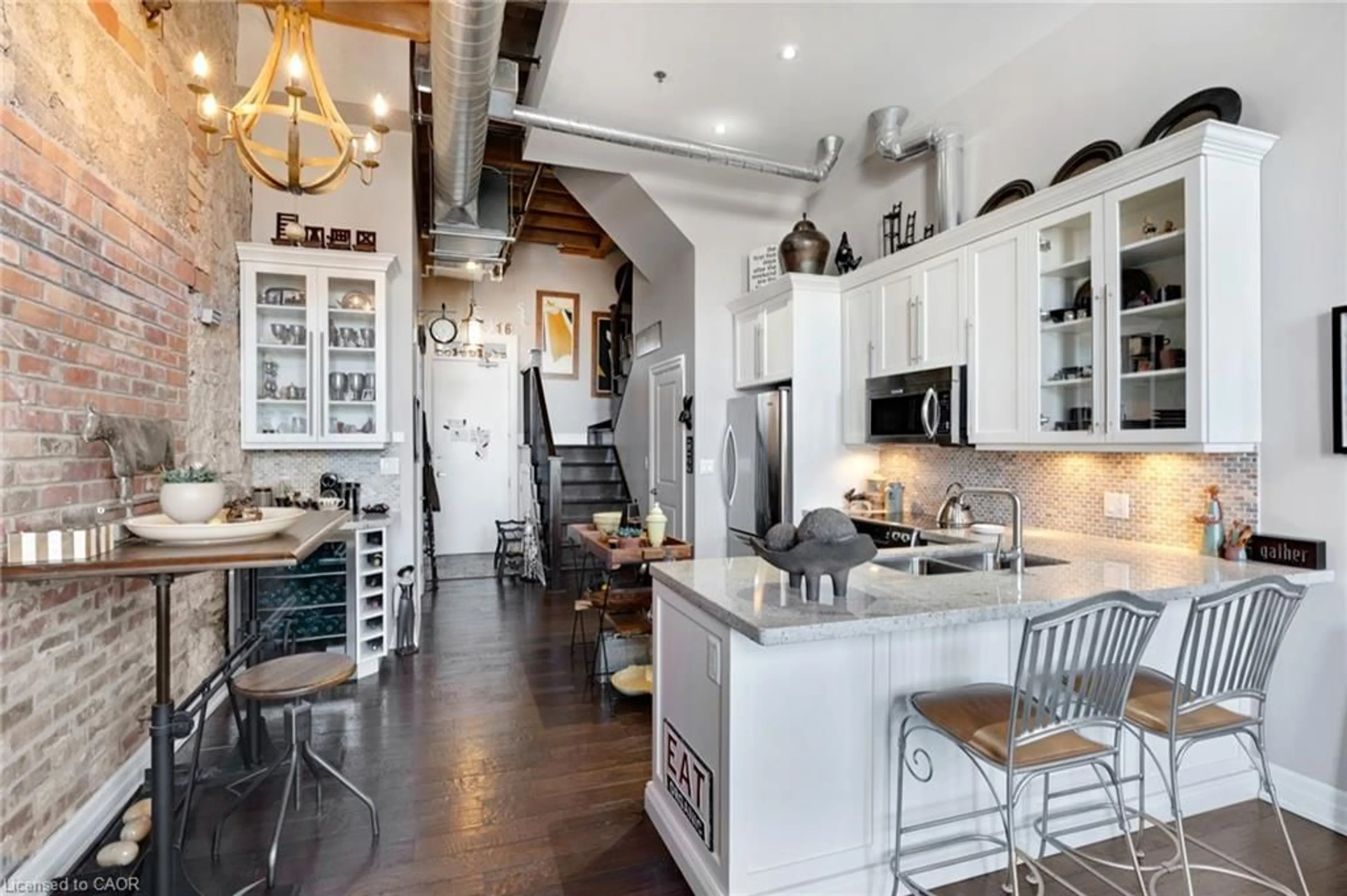Open concept kitchen, unknown for 25 Concession St #209, Cambridge Ontario N1R 2G6