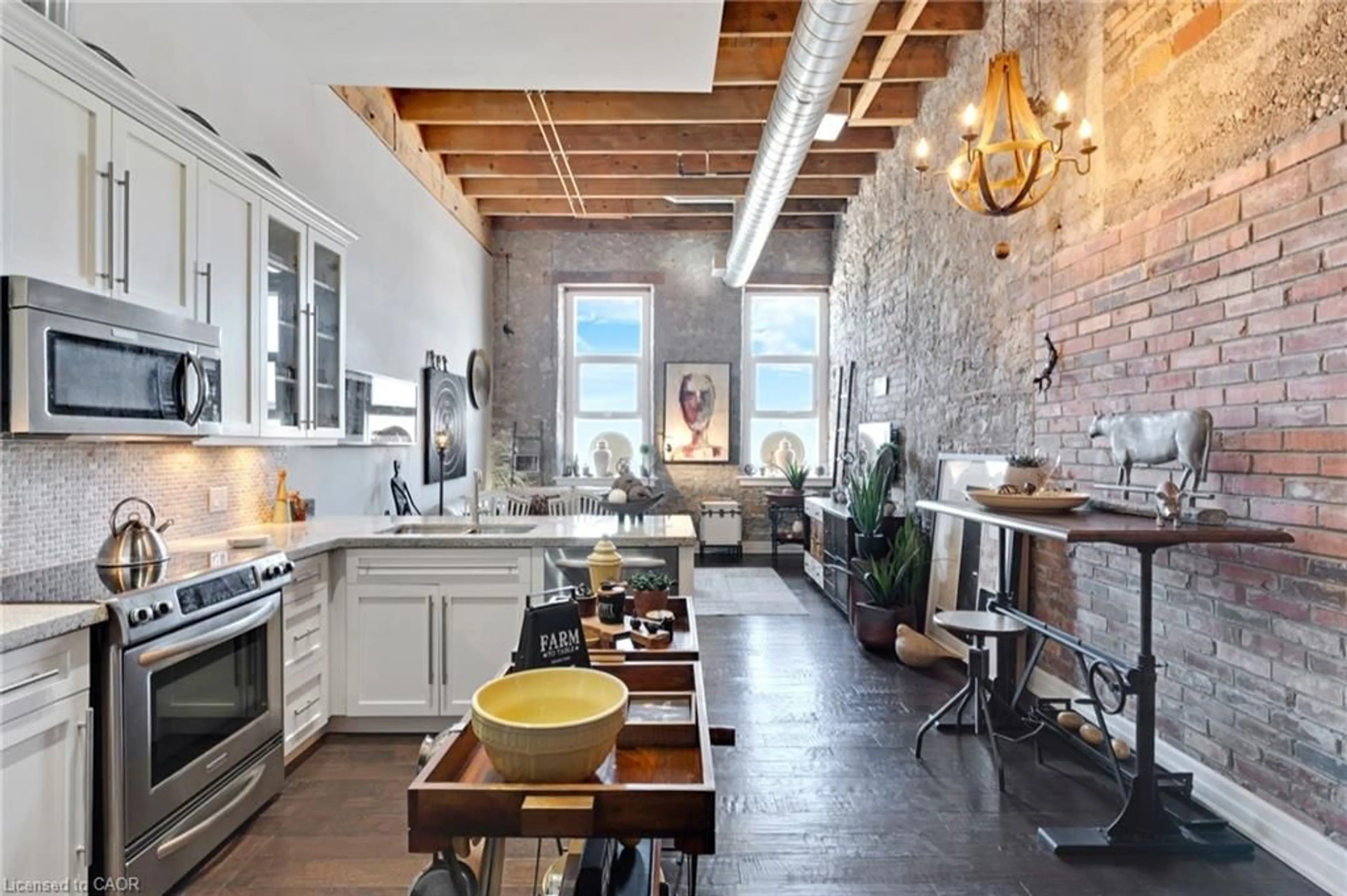 Open concept kitchen, unknown for 25 Concession St #209, Cambridge Ontario N1R 2G6