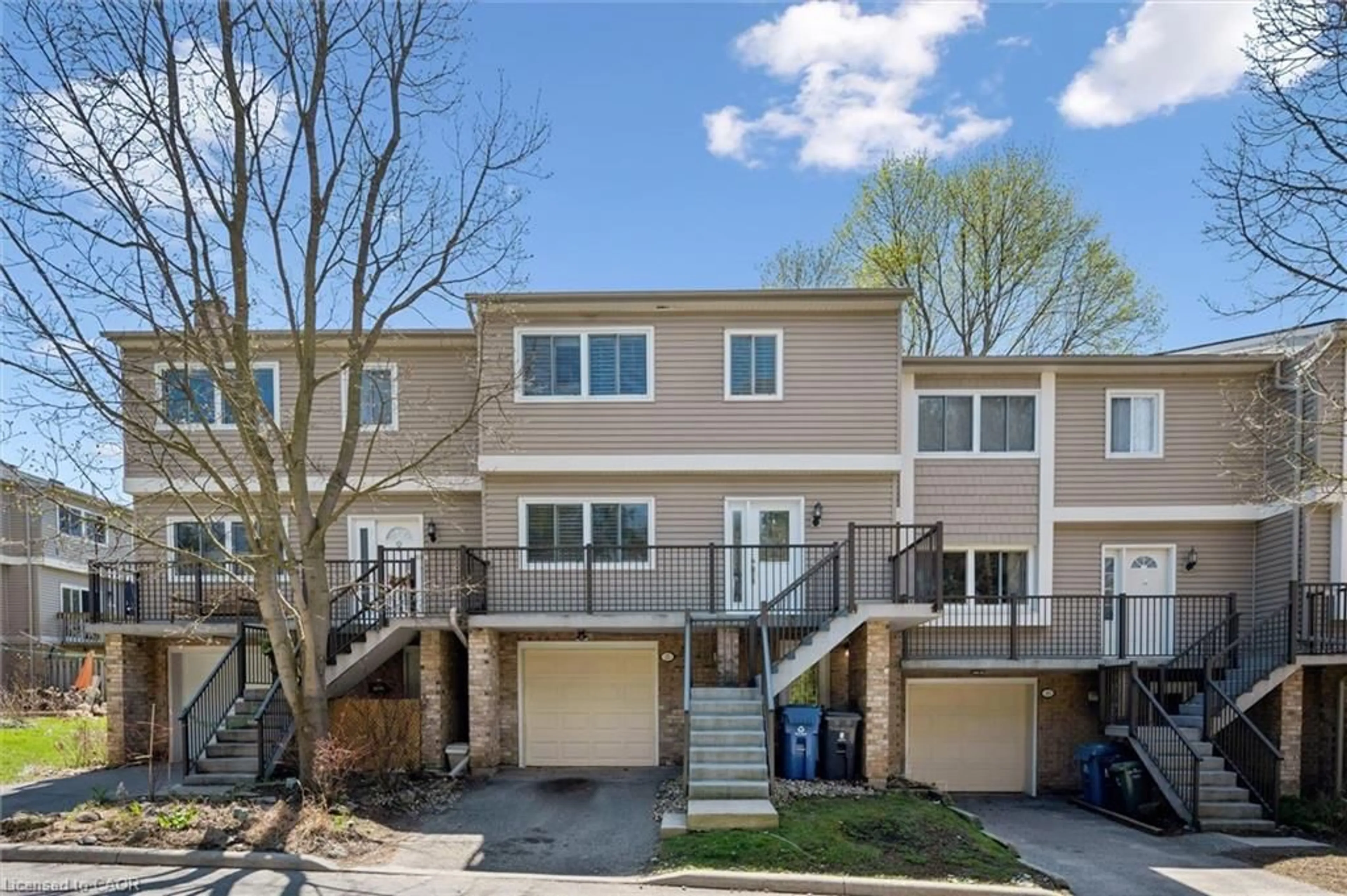 A pic from outside/outdoor area/front of a property/back of a property/a pic from drone, street for 295 Water St #21, Guelph Ontario N1G 2X5
