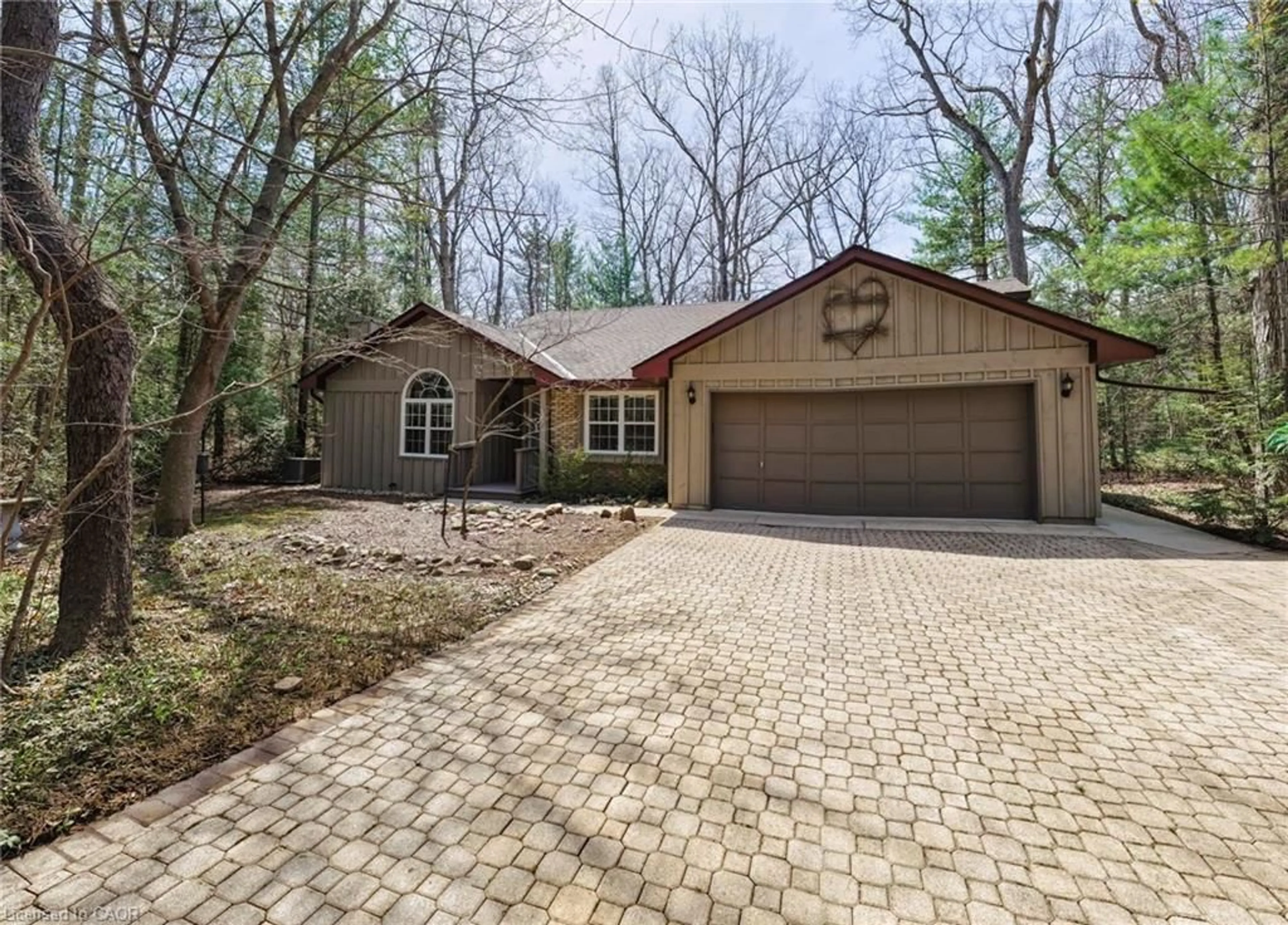 Home with brick exterior material, street for 10325 Grand Oaks Dr, Grand Bend Ontario N0M 1T0