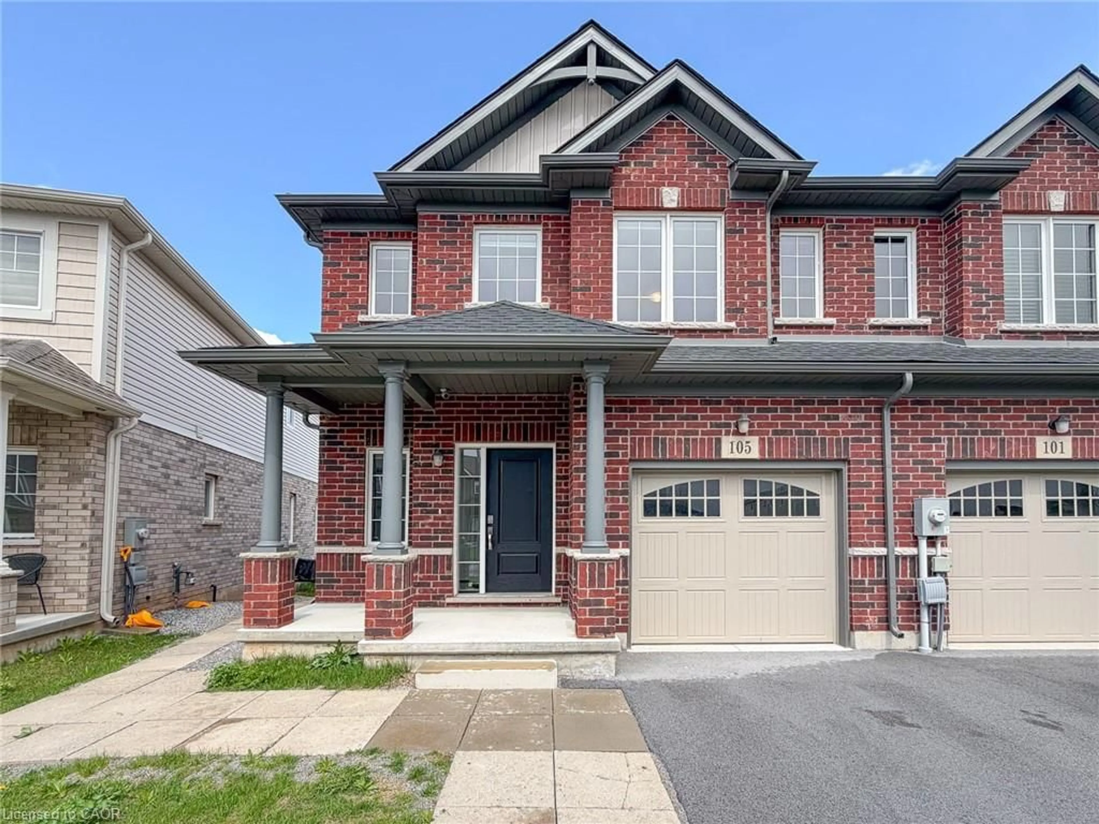 Home with brick exterior material, street for 105 Alicia Cres, Thorold Ontario L2V 0M1