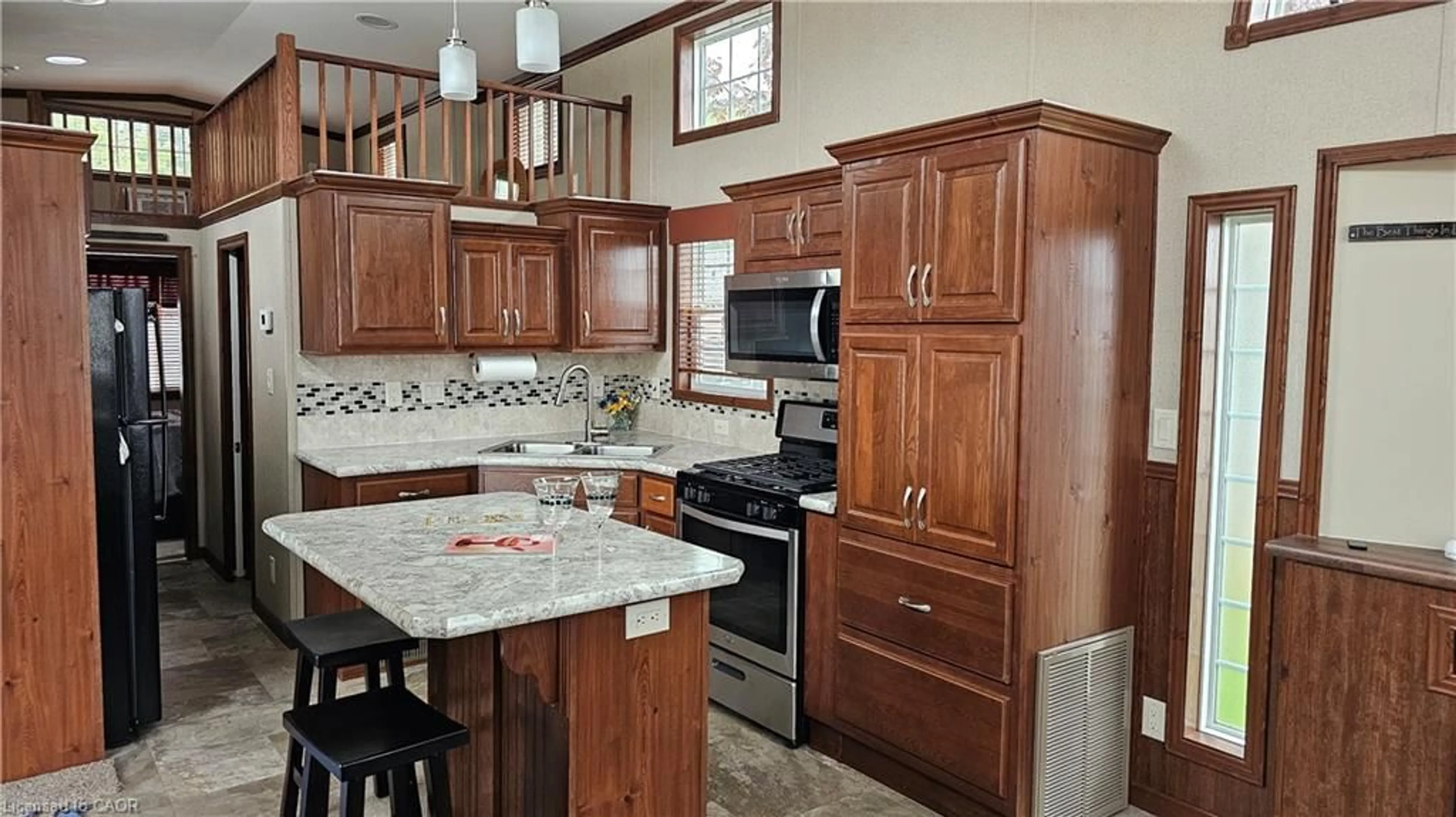 Standard kitchen, ceramic/tile floor for 274 Front Rd #88, St. Williams Ontario N0E 1P0