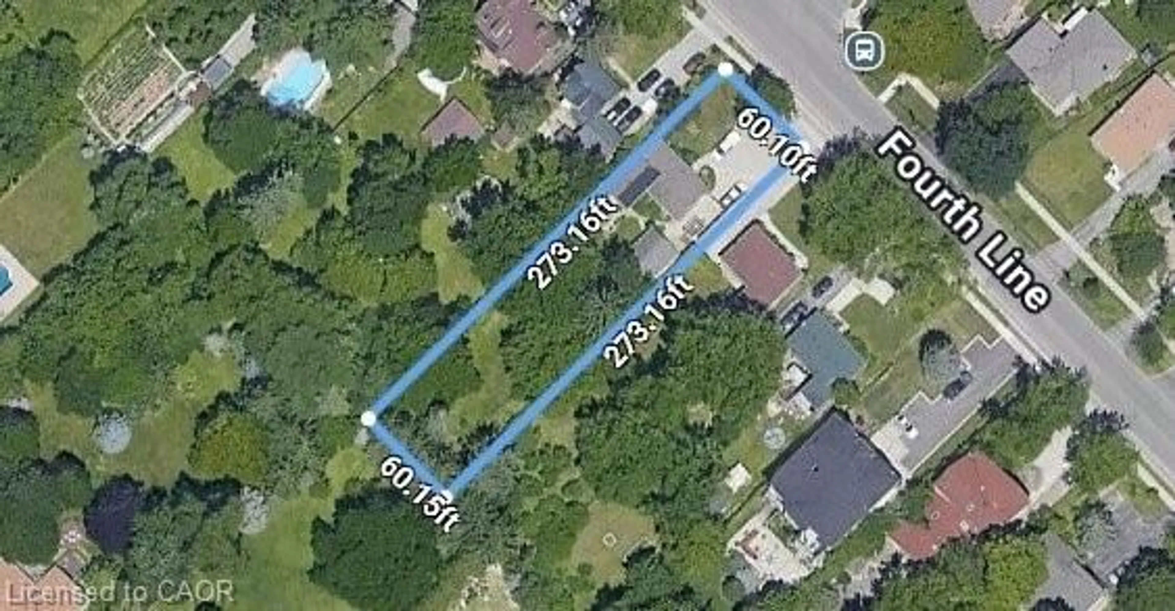 A pic from outside/outdoor area/front of a property/back of a property/a pic from drone, street for 550 Fourth Line, Oakville Ontario L6L 5A7