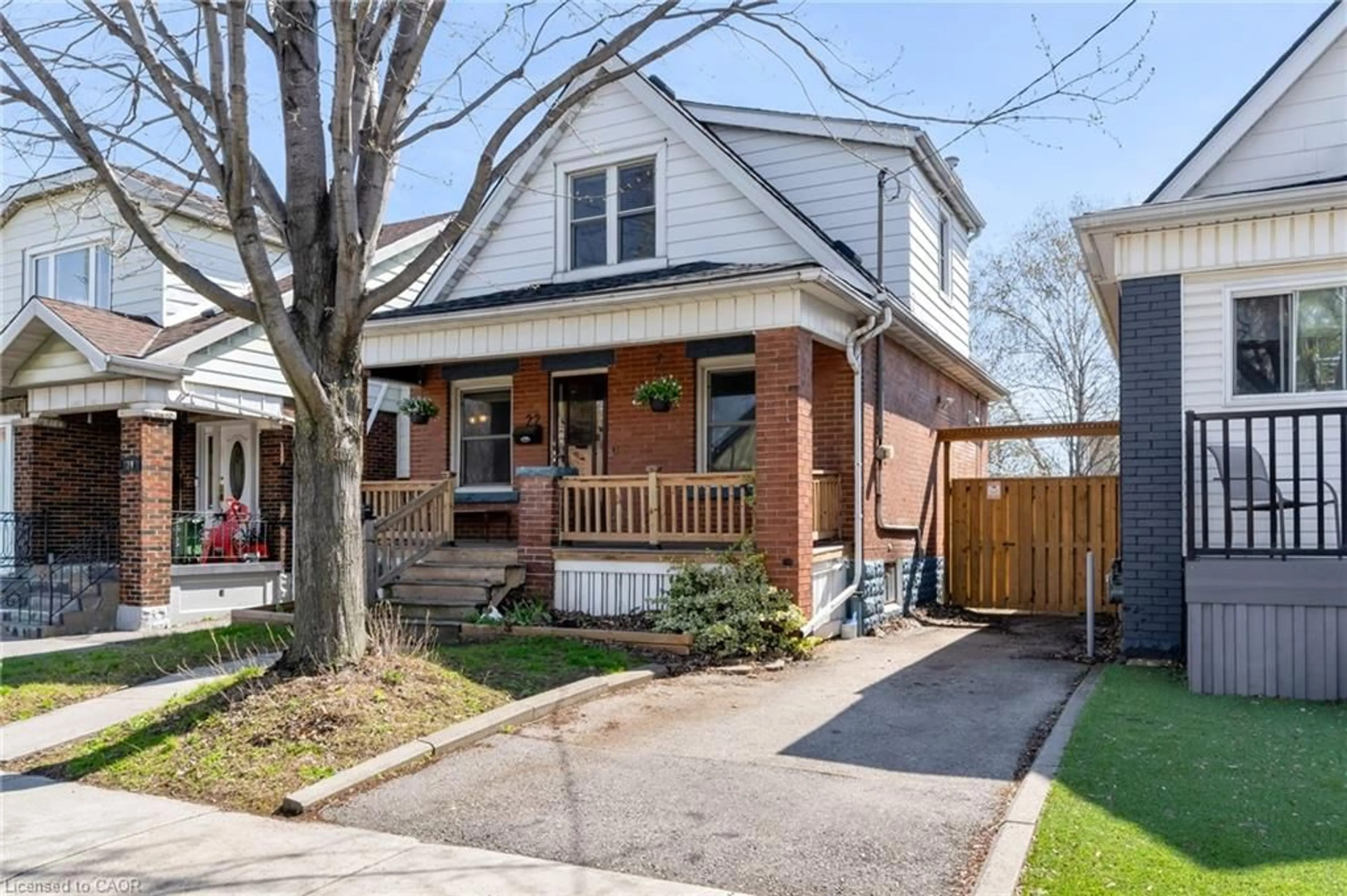 Home with brick exterior material, street for 22 Cope St, Hamilton Ontario L8H 5A9