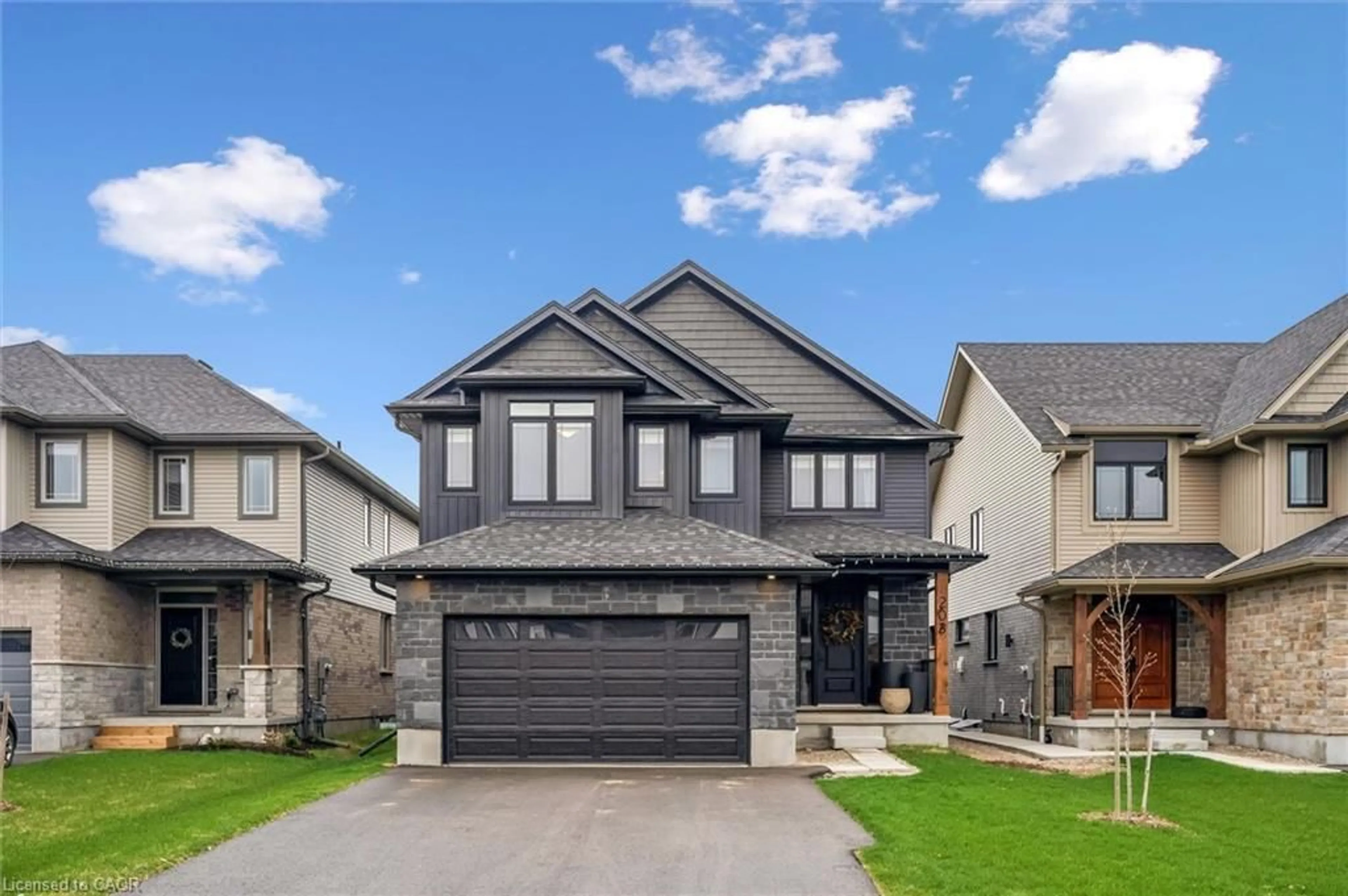 Home with brick exterior material, street for 203 Schmidt Dr, Arthur Ontario N0G 1A0