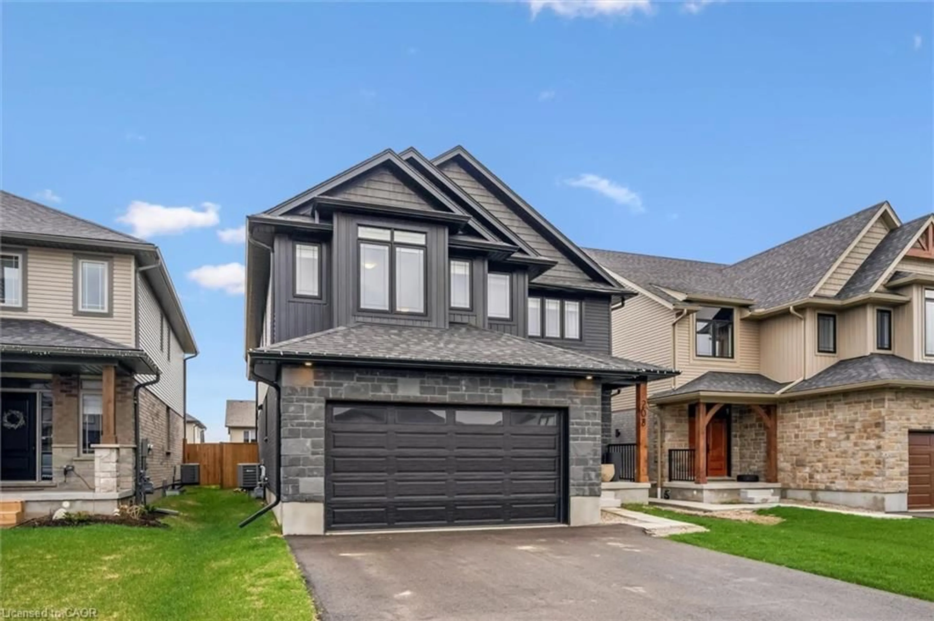 Home with brick exterior material, street for 203 Schmidt Dr, Arthur Ontario N0G 1A0