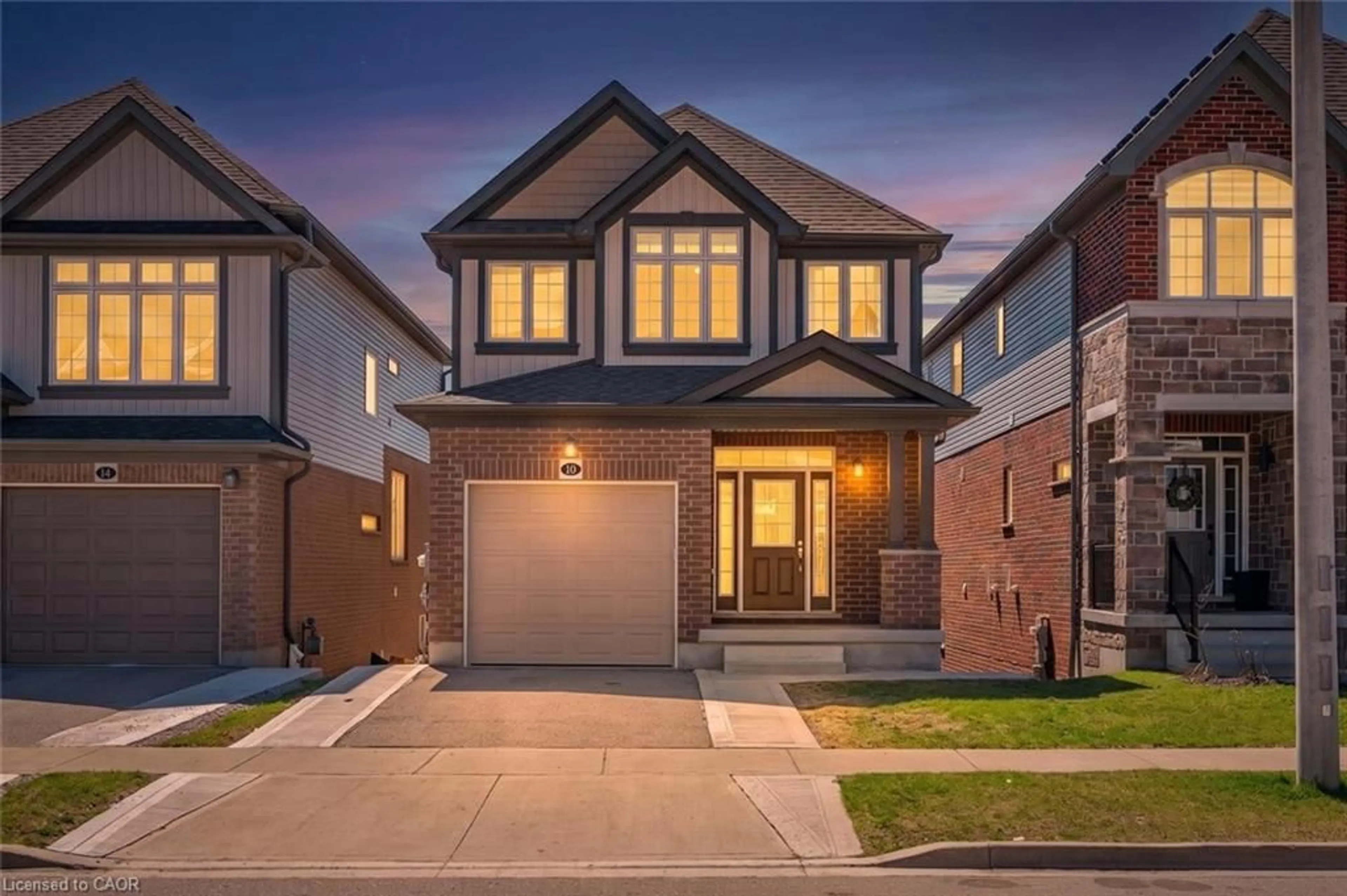 Home with brick exterior material, street for 10 Sportsman Hill St, Kitchener Ontario N2P 0J2