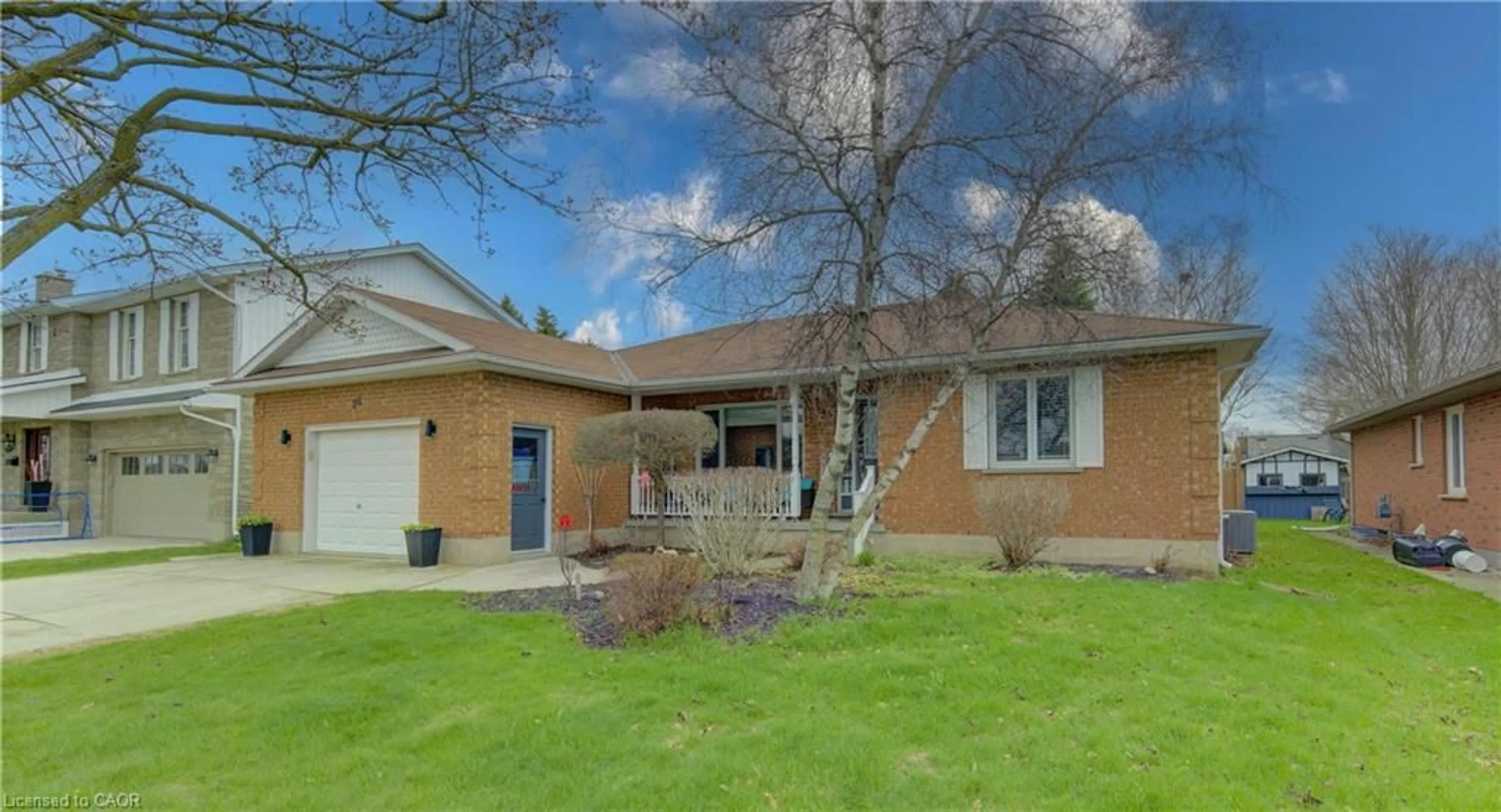 Home with brick exterior material, street for 96 King St, Tavistock Ontario N0B 2R0
