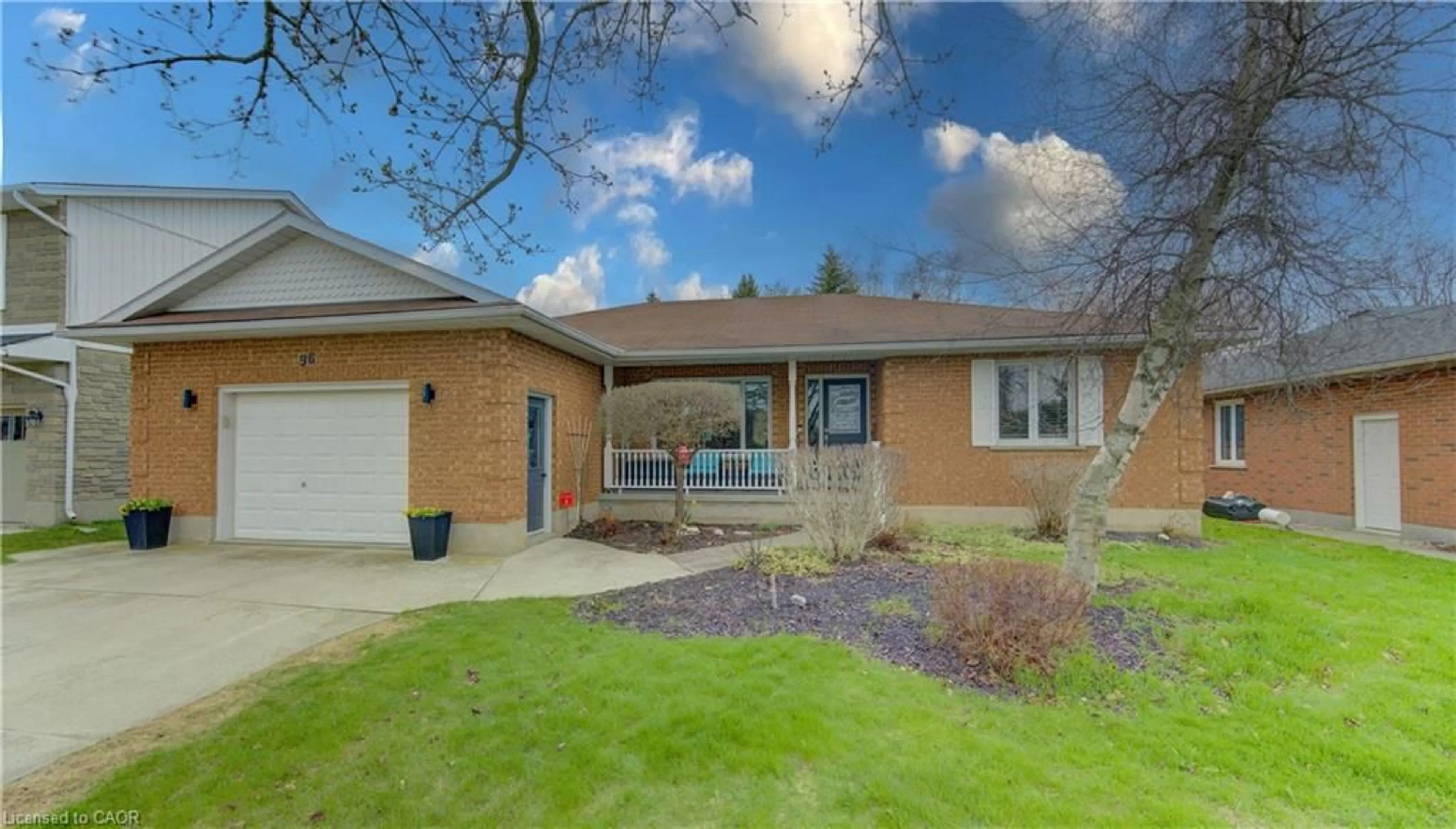 Home with brick exterior material, street for 96 King St, Tavistock Ontario N0B 2R0
