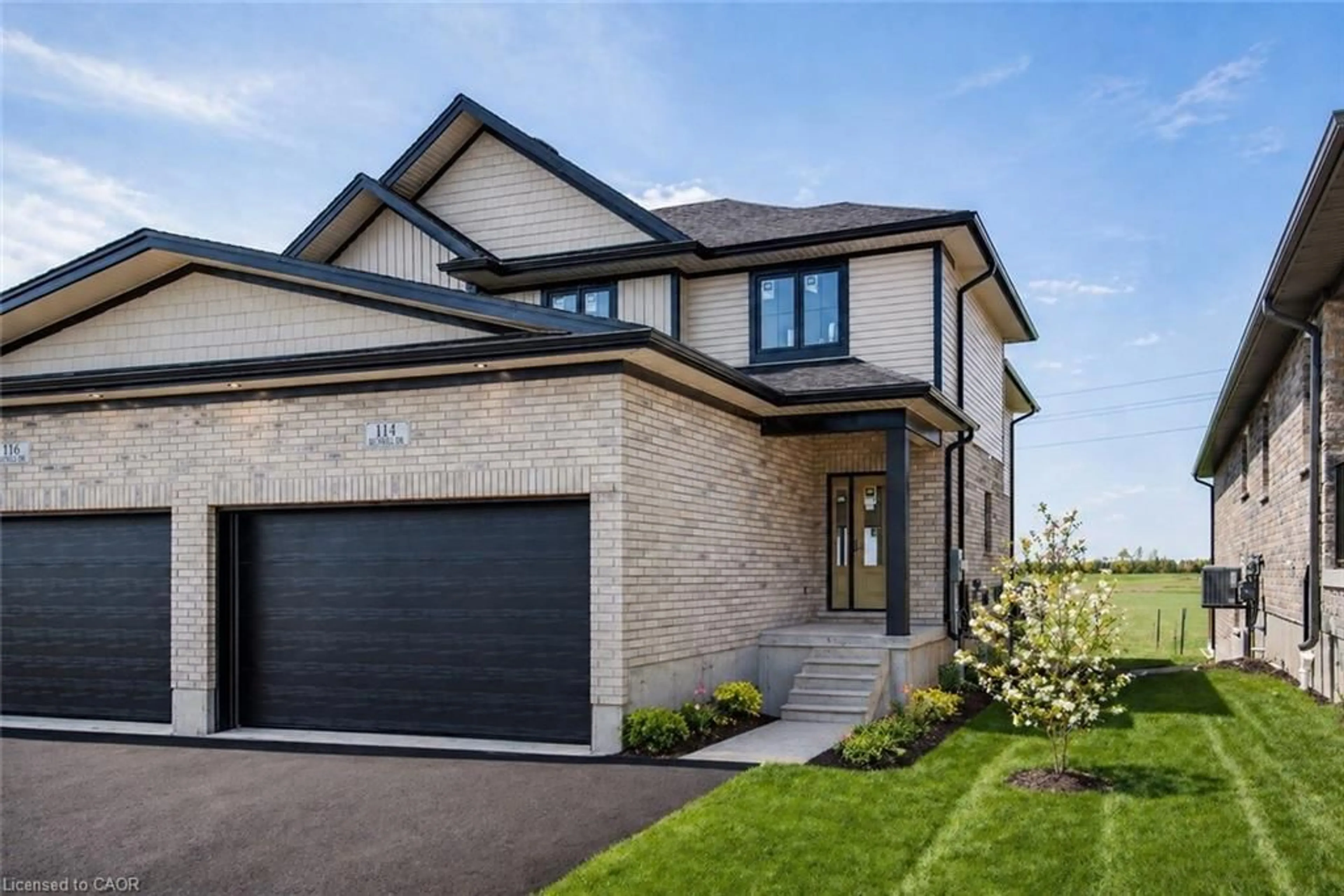 Home with brick exterior material, street for 114 Bedell Dr, Mapleton Ontario N0G 1P0