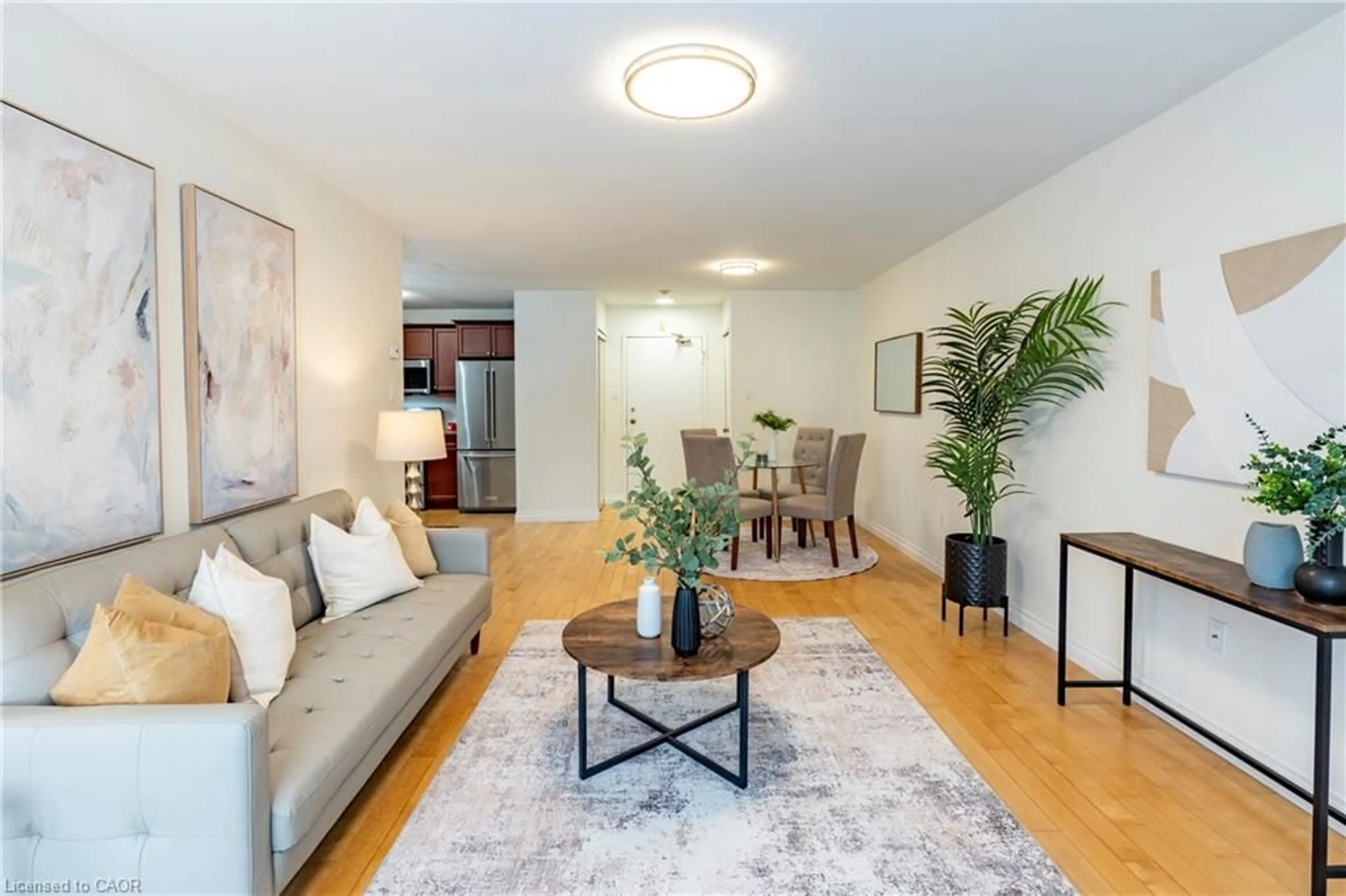 Living room with furniture, unknown for 15 Hofstetter Ave #208, Kitchener Ontario N2A 3Z7