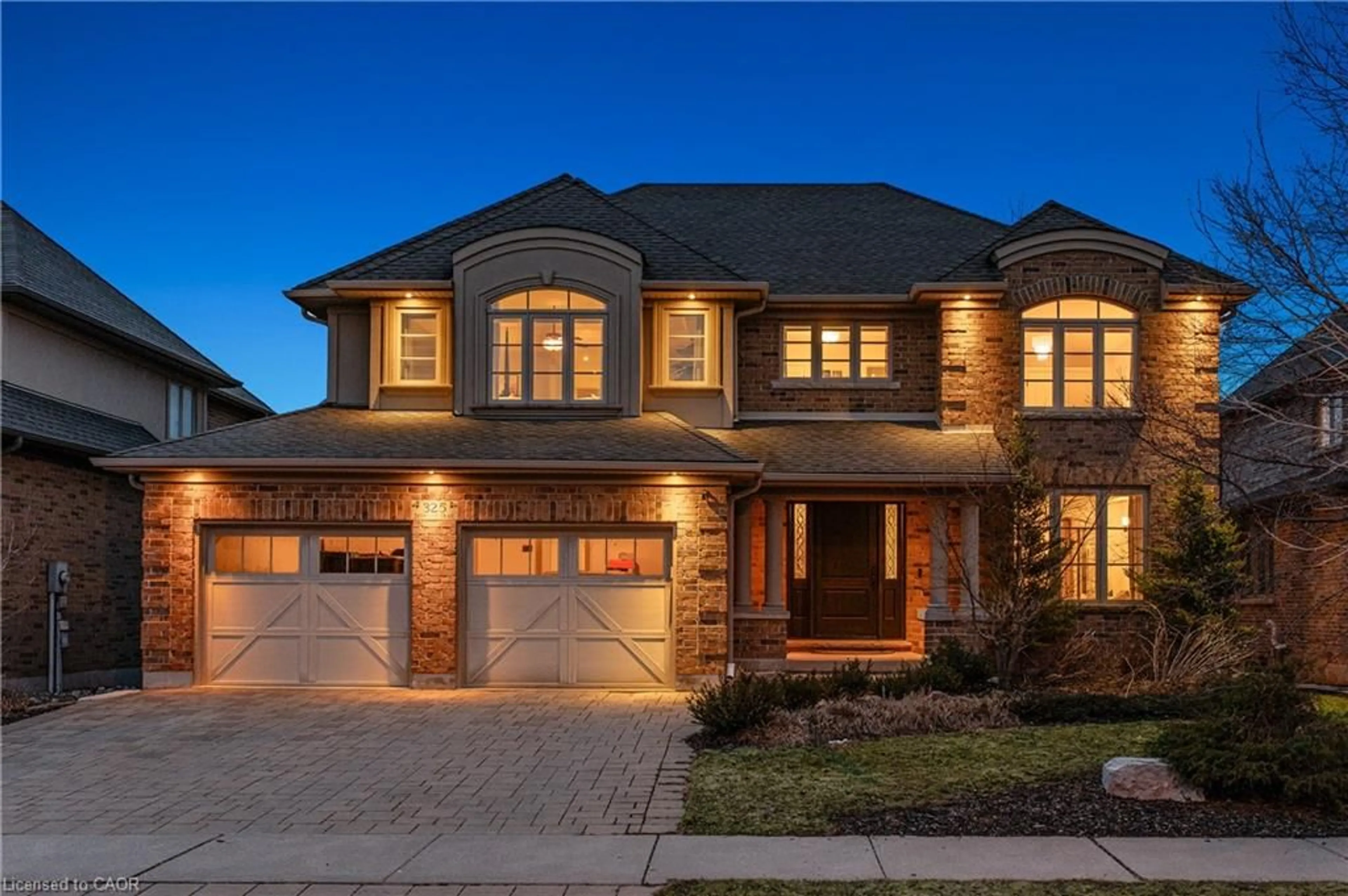 Home with brick exterior material, street for 325 Deerfoot Trail, Waterloo Ontario N2K 0B4