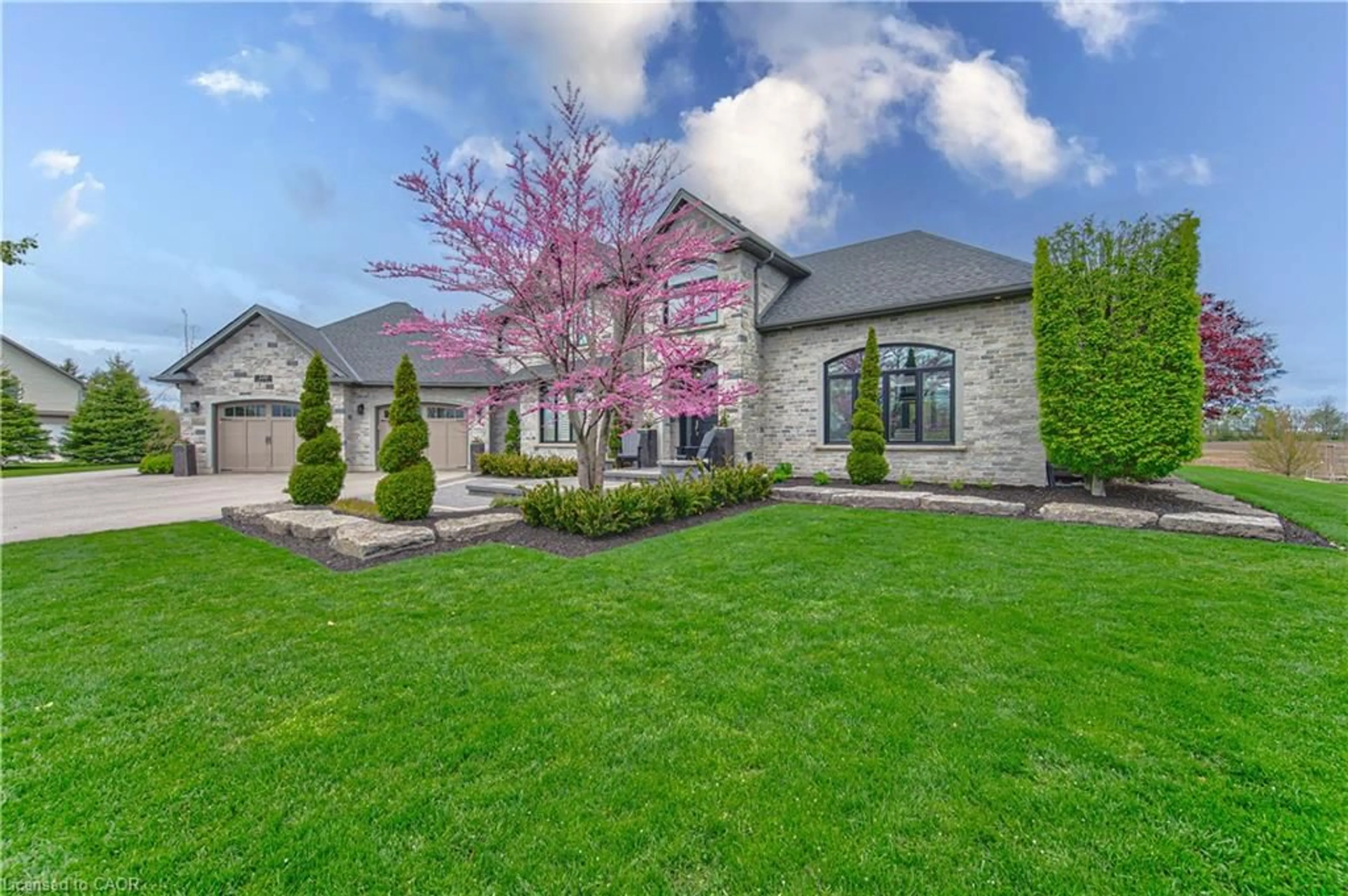 Home with brick exterior material, street for 100 Deer Cres, Burgessville Ontario N0J 1C0