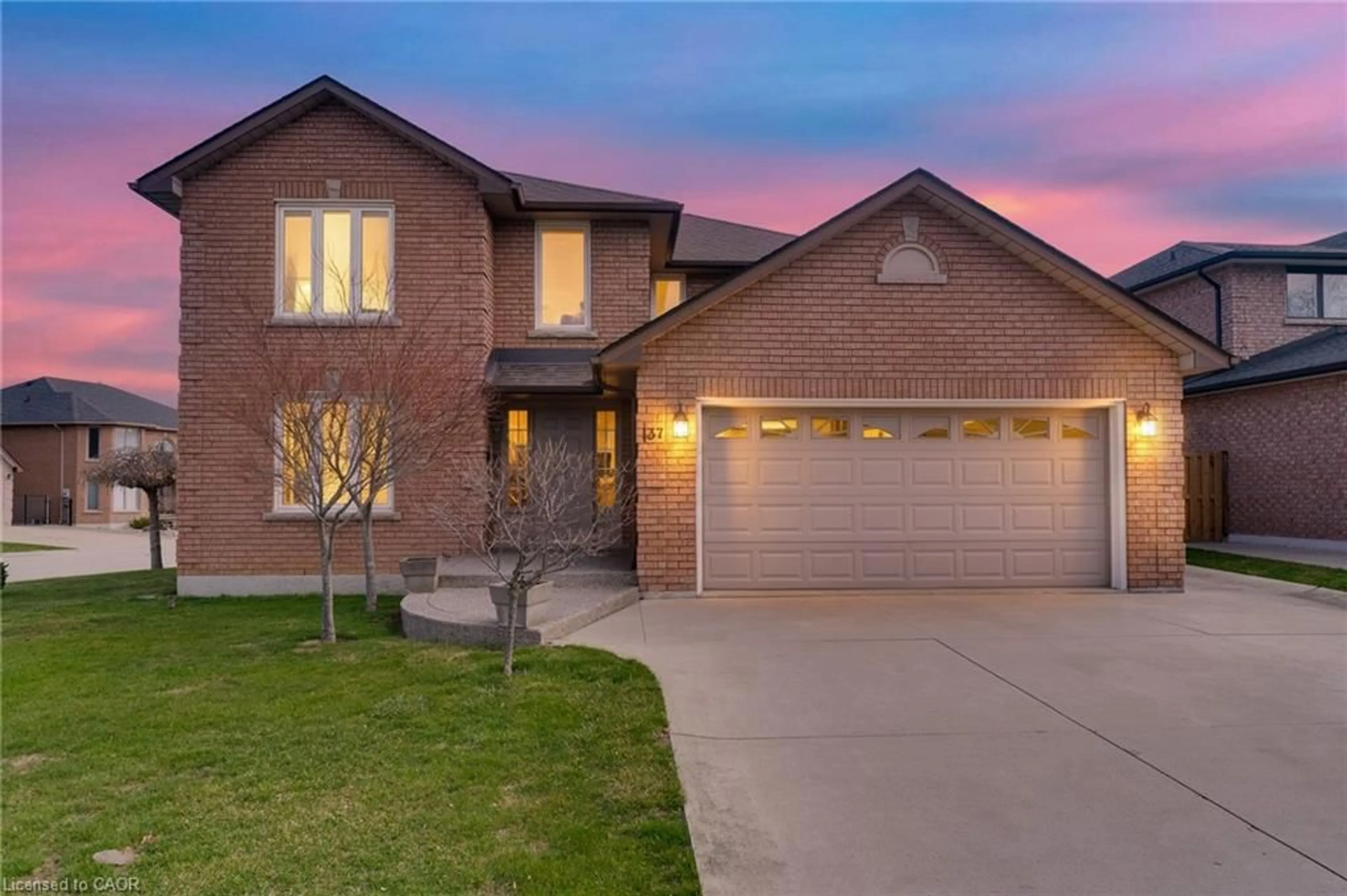 Home with brick exterior material, street for 137 National Dr, Hamilton Ontario L6M 0H1