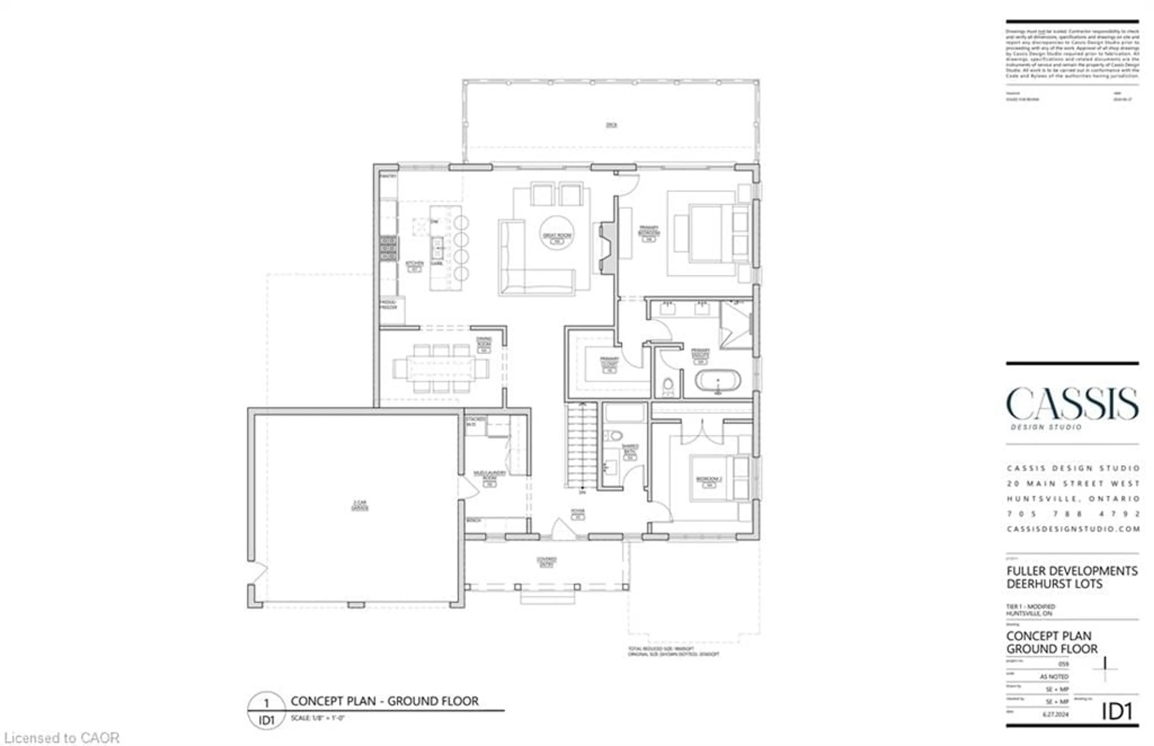 Floor plan for 23 Glen Eagle Crt, Huntsville Ontario P1H 1B1