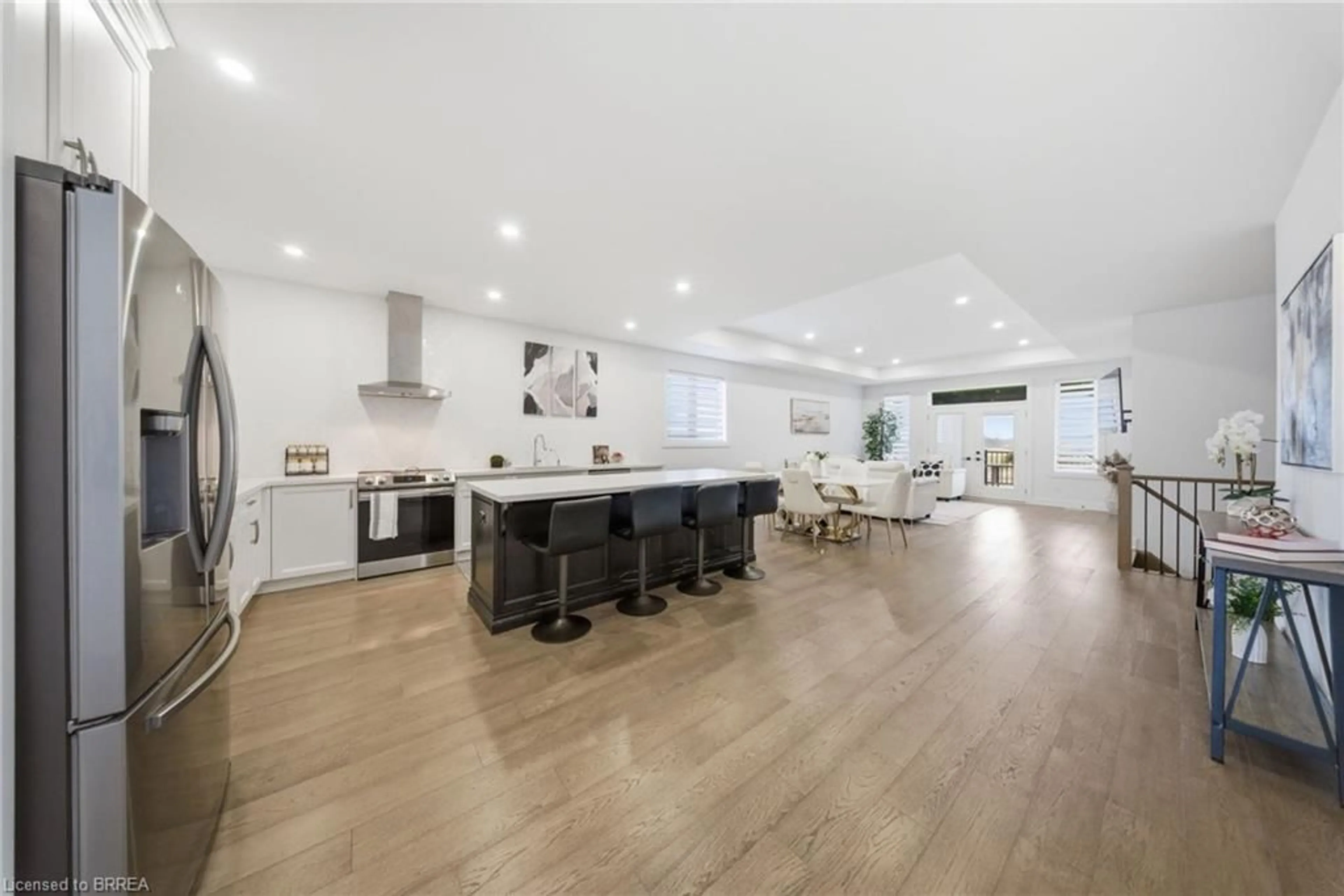 Open concept kitchen, unknown for 422 Mount Pleasant Rd, Mount Pleasant Ontario N3T 5L5