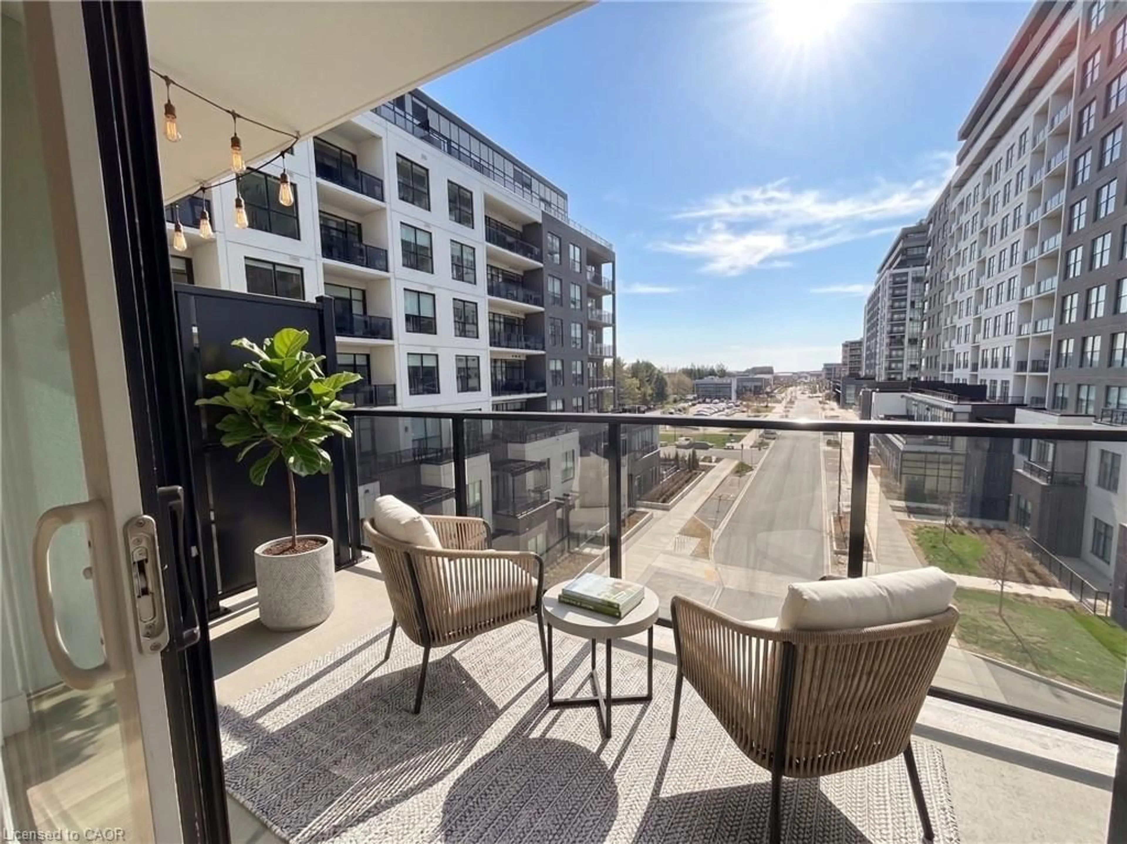 Balcony in the apartment, unknown for 1882 Gordon St #403, Guelph Ontario N1L 0P6