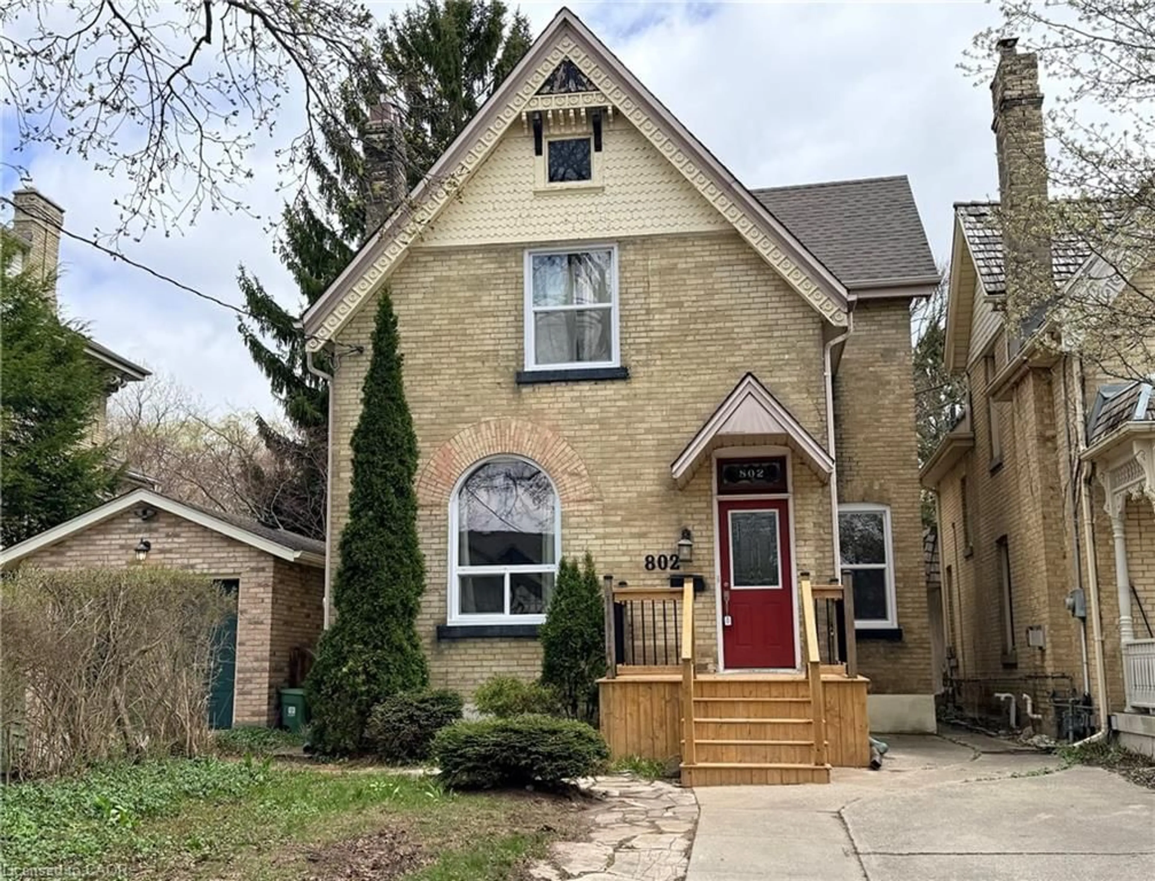 Home with brick exterior material, street for 802 Waterloo St, London Ontario N6A 3W4