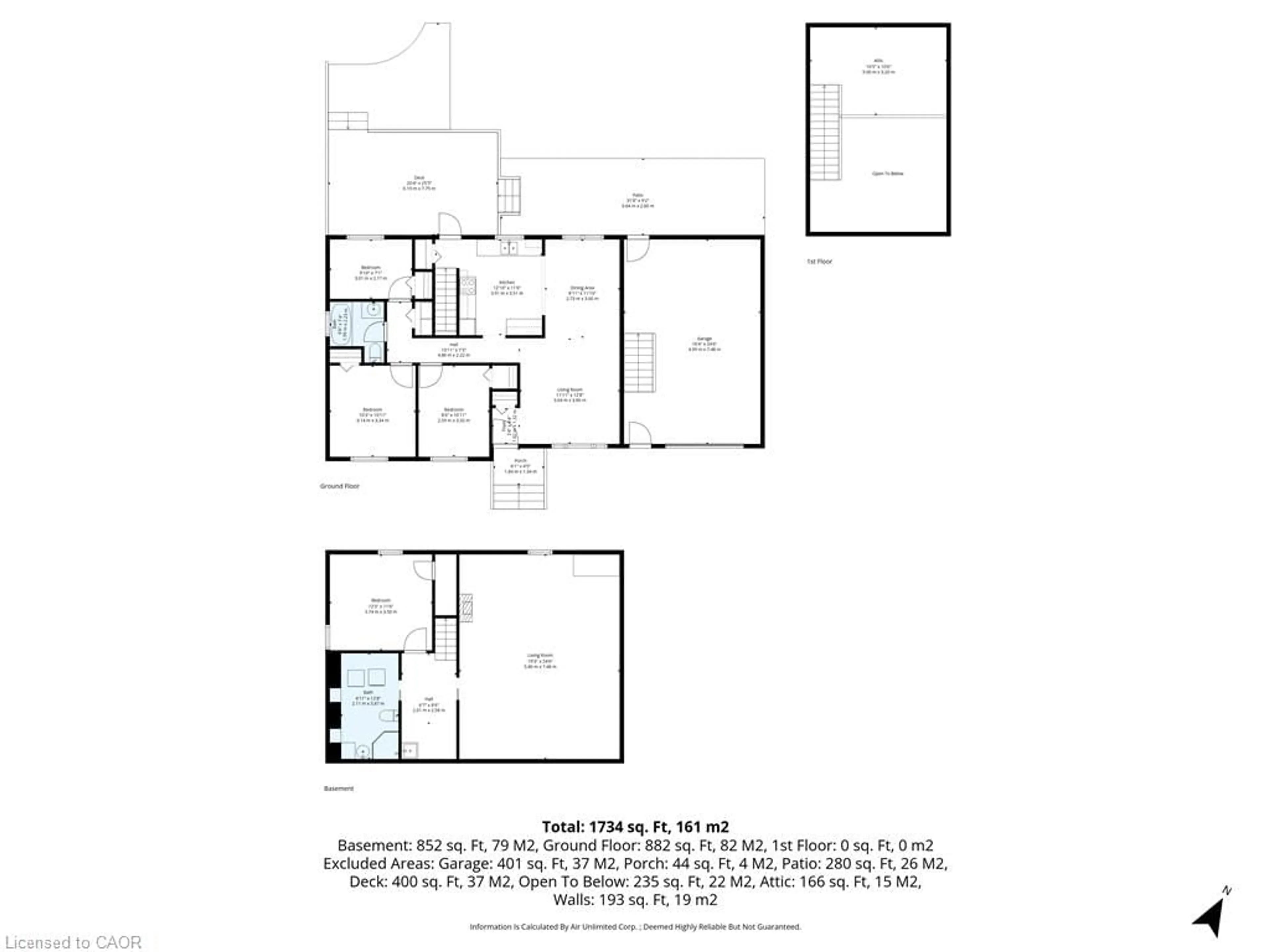 Floor plan for 268 Mississauga St, Orillia Ontario L3V 3B8