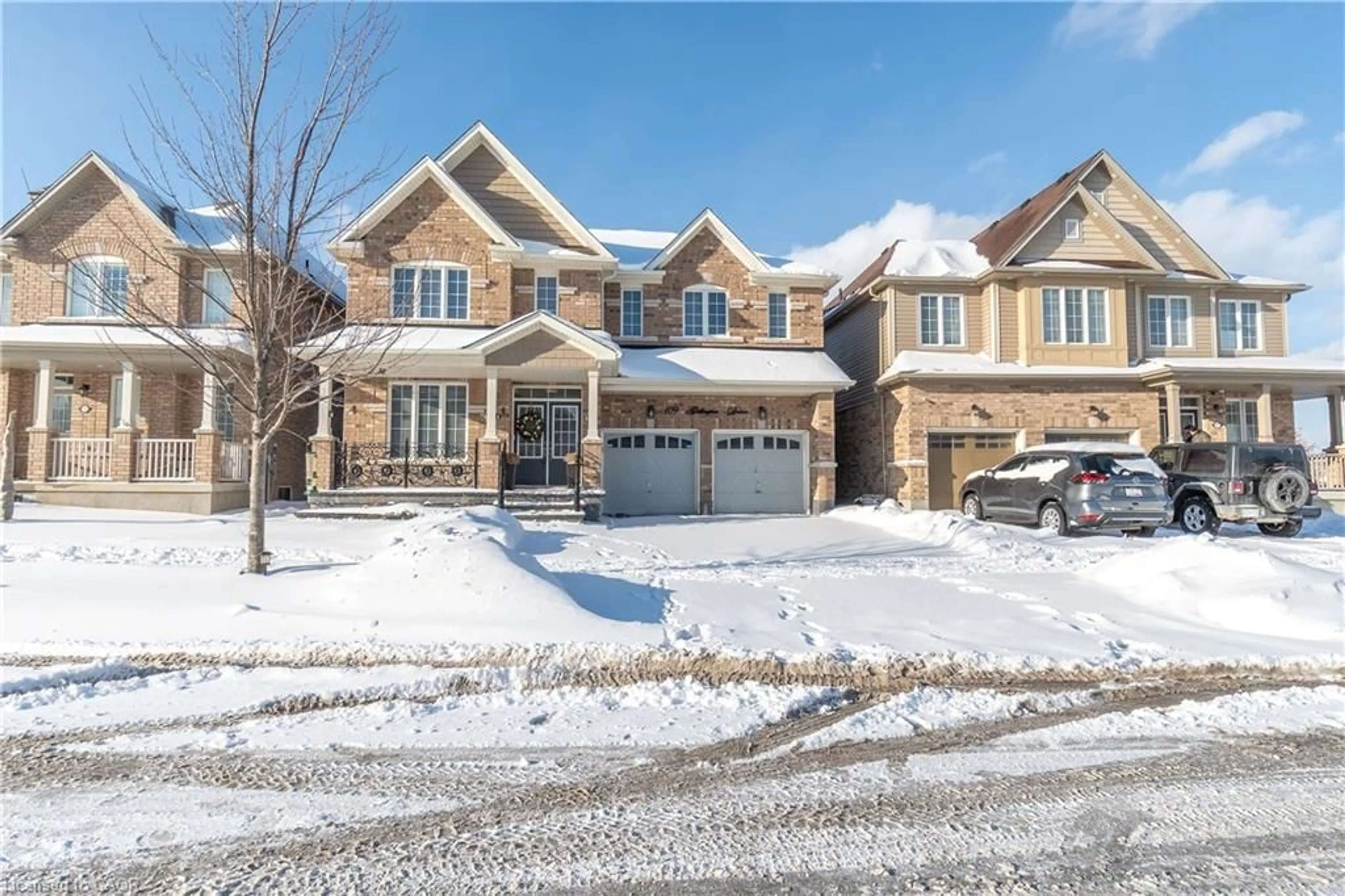 Home with brick exterior material, street for 109 Gillespie Dr, Brantford Ontario N3T 0K5