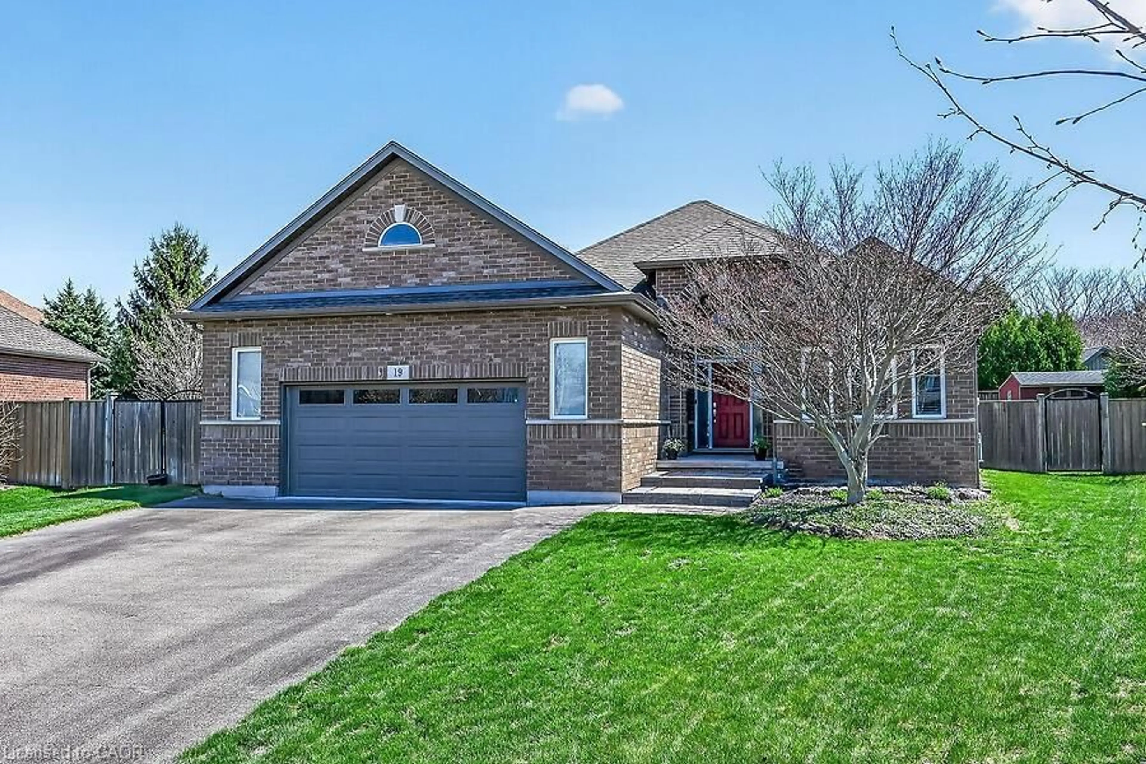 Home with brick exterior material, street for 19 Lampman Dr, Fenwick Ontario L0S 1C0